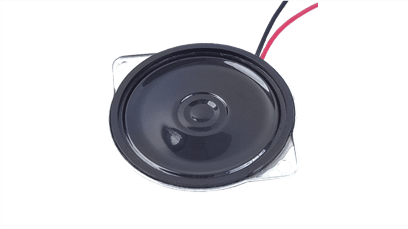 Altavoz miniatura CUI Devices PET, 1W, Pin de 40mm