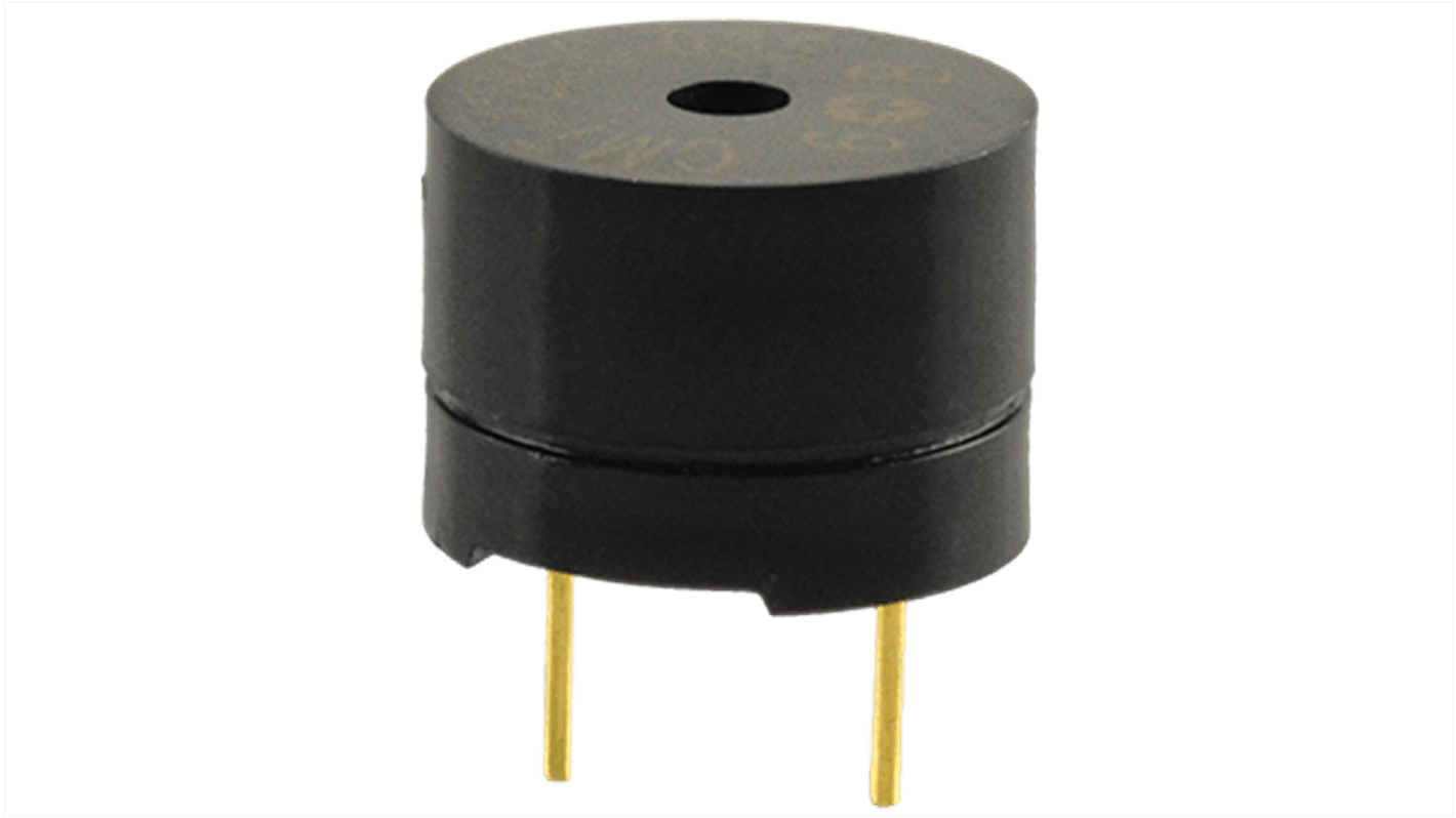 Buzzer magnétique CUI Devices 91dB, 5V c.c. max, Traversant