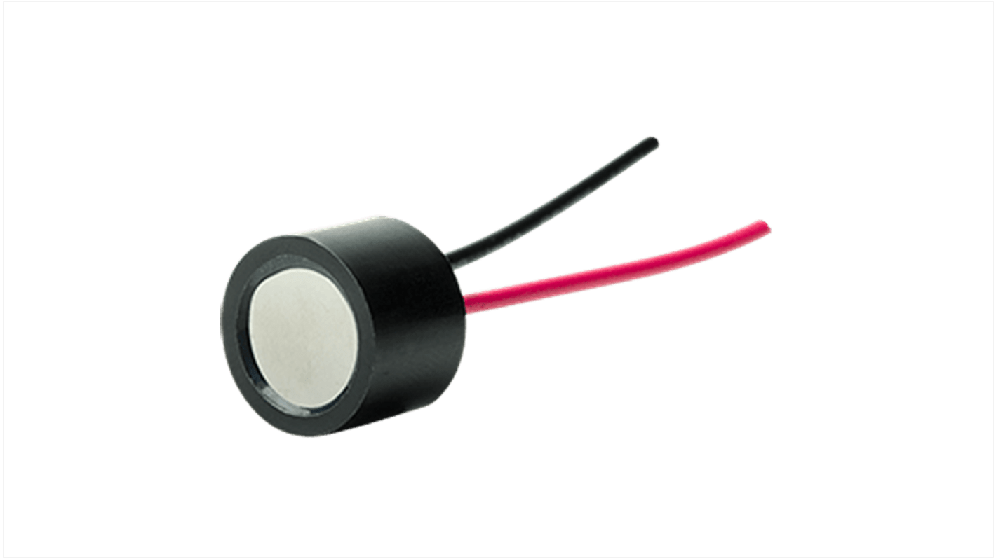 CUI Devices 80dB Wire Leads Internal Magnetic Buzzer, 12V dc Min, 16V dc Max