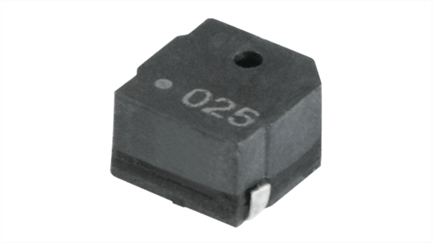 CUI Devices Magnetischer Buzzer, 78dB, Oberflächenmontage, 3V dc→5V dc, Extern