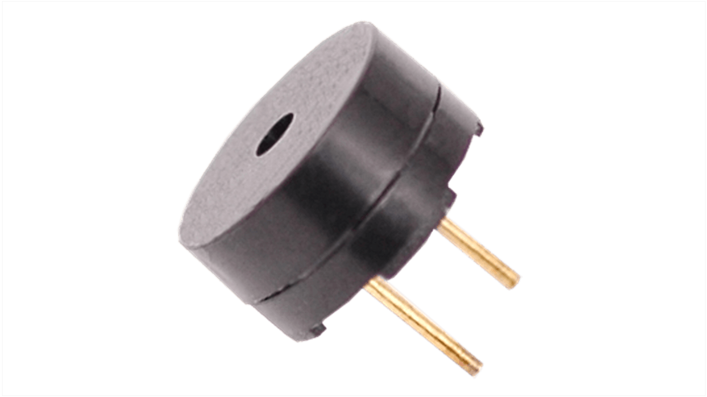 CUI Devices Magnetischer Buzzer, 85dB, Durchsteckmontage, 4V dc→6V dc, Intern