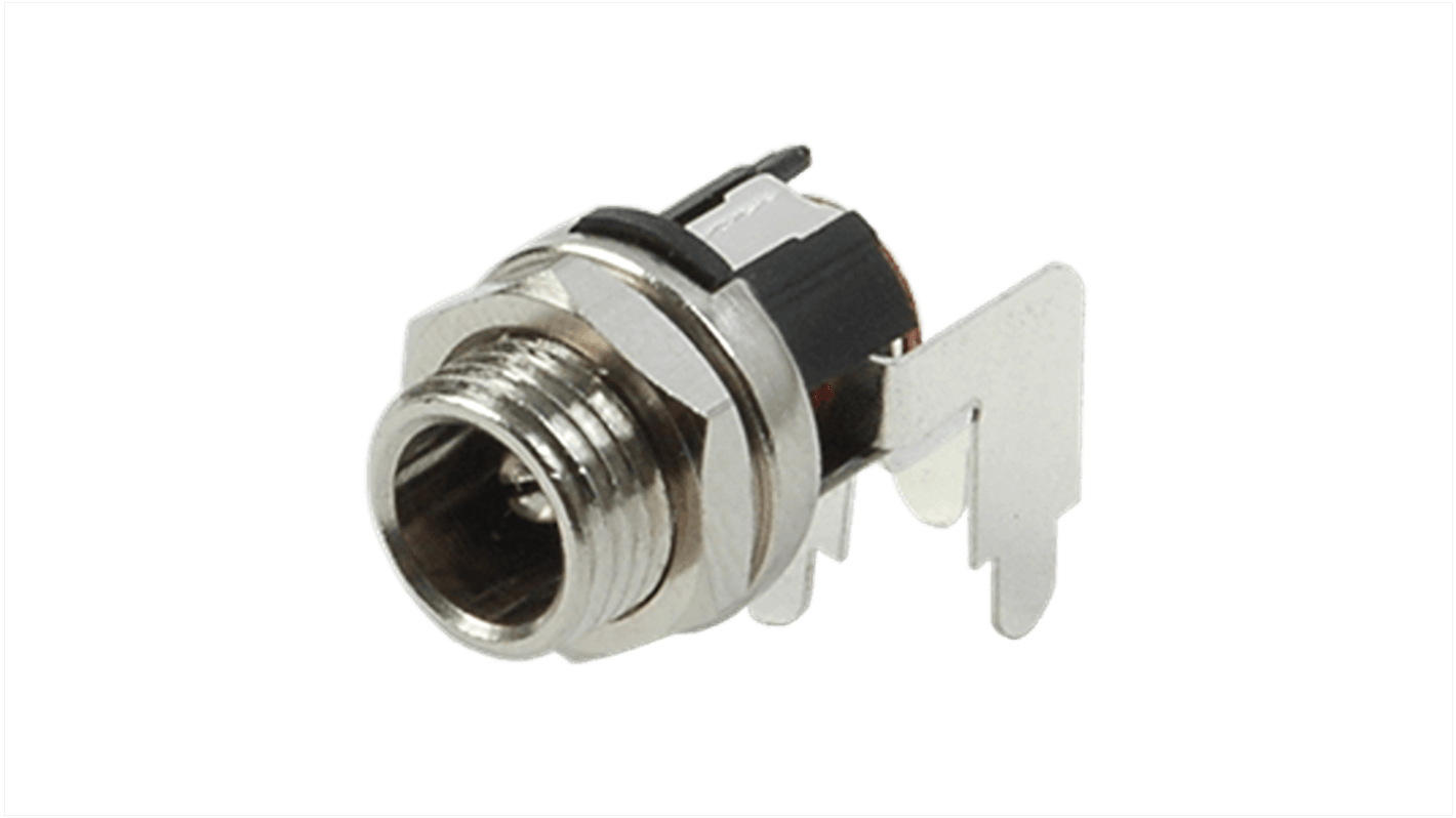 power jack, 2.0 x 5.5 mm, horizontal, pa