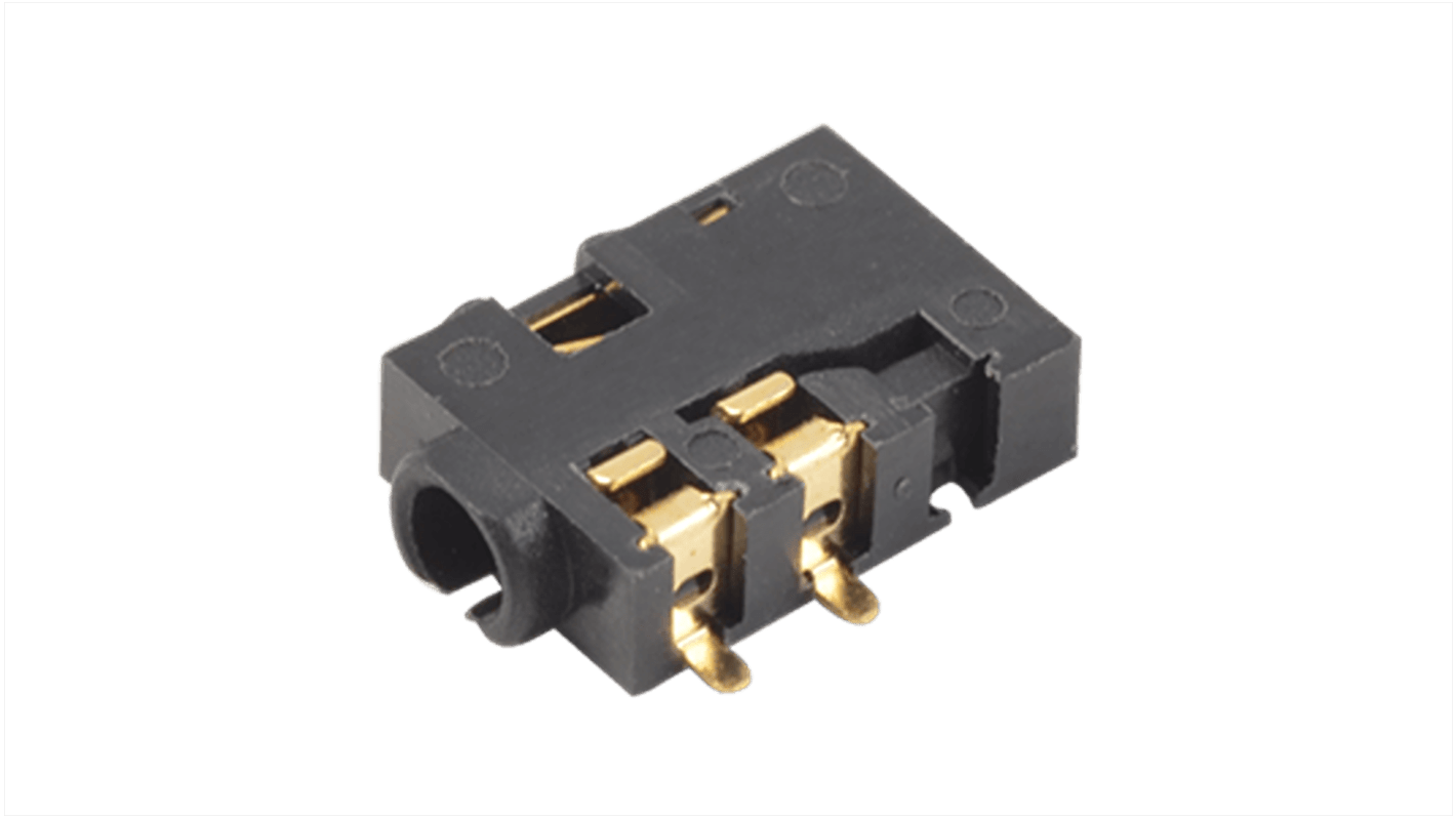 CUI Devices Jack Connector 2.5 mm Surface Mount Jack Connector Socket