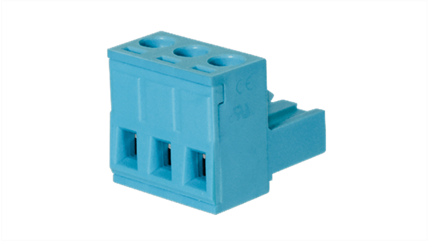 Terminal block, pluggable, 5.08 , plug,