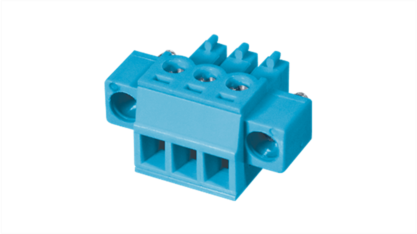 Morsettiera per circuito stampato CUI Devices a 10 vie, passo 3.81mm, Montaggio a vite