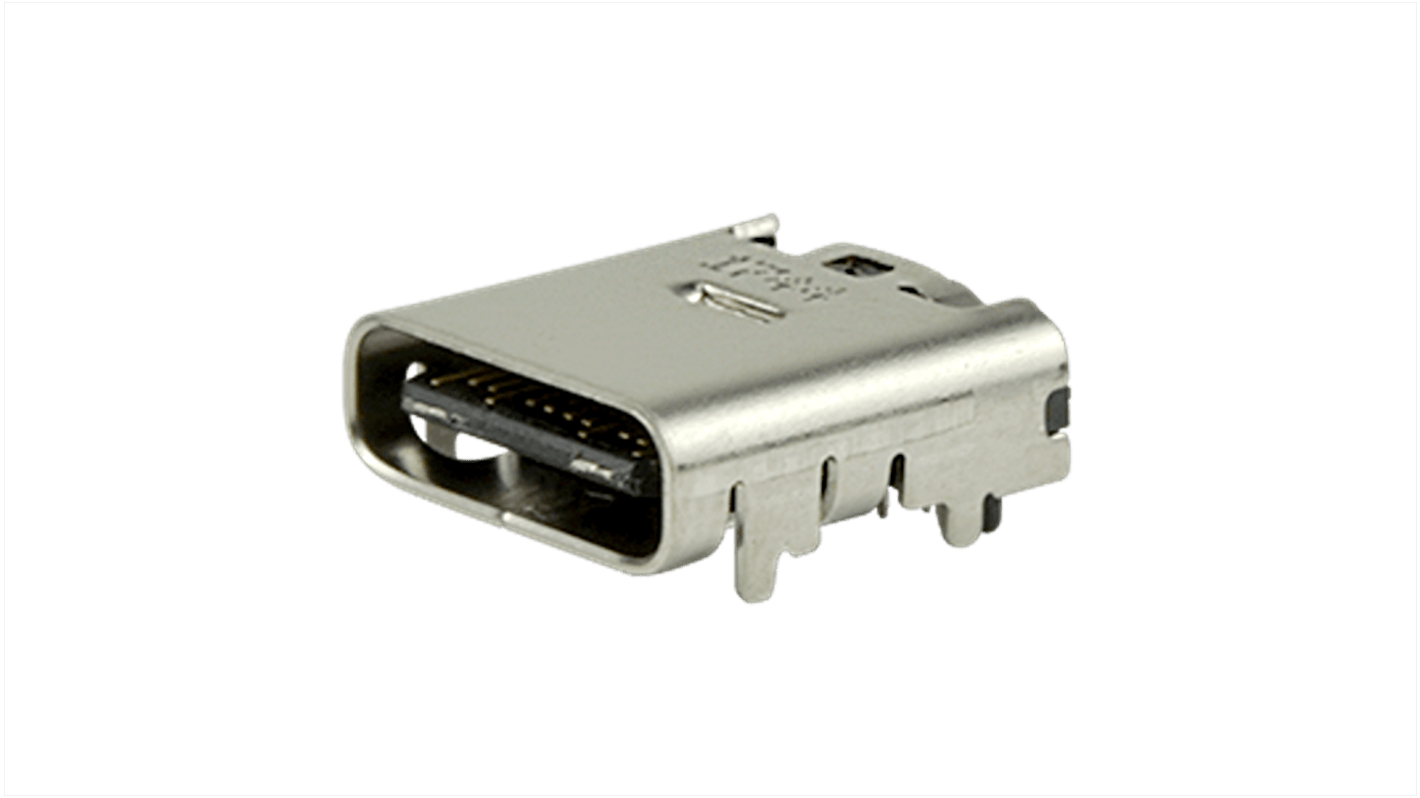 USB jack 3.1, Gen 2, C type, 24 pin, hor