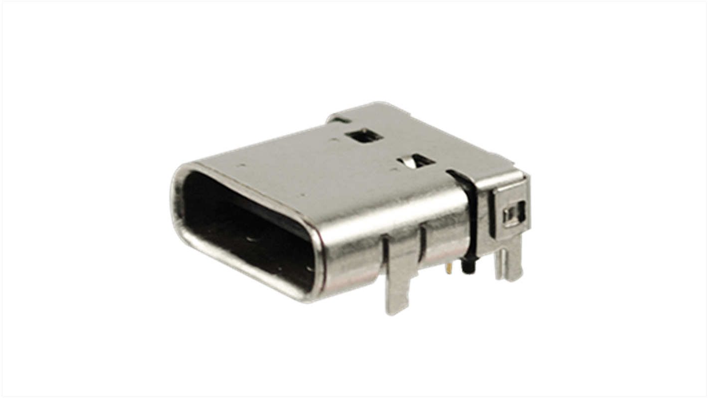 USB jack 3.1, Gen 2, C type, 24 pin, hor