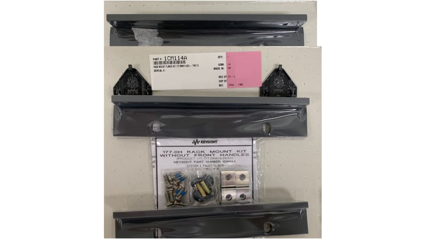 Kit de montaje para rack Keysight Technologies de Acero, para usar con Instrumentos del sistema II, 2 unidades