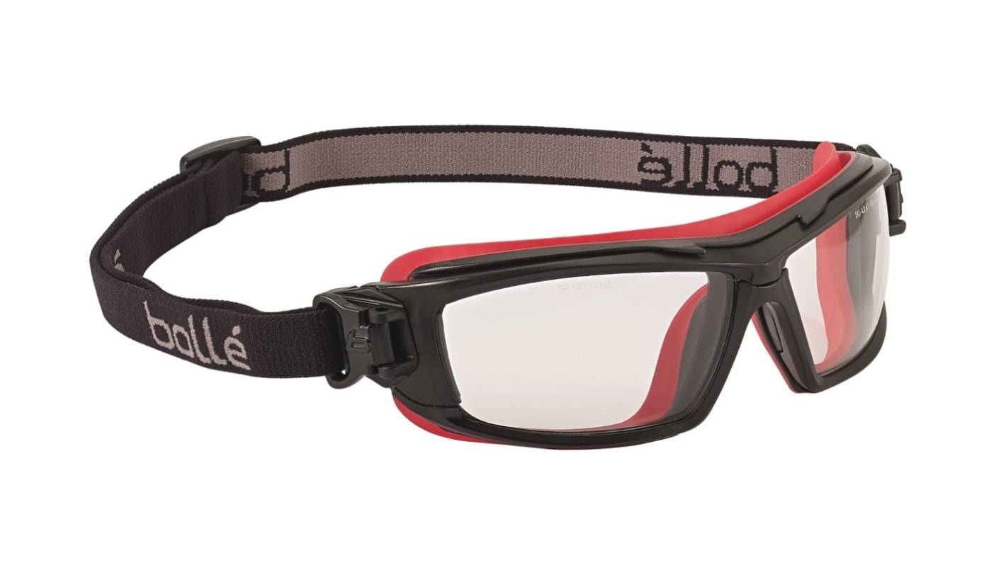 Bolle Anti-Mist UV Safety Goggles, Clear PC Lens