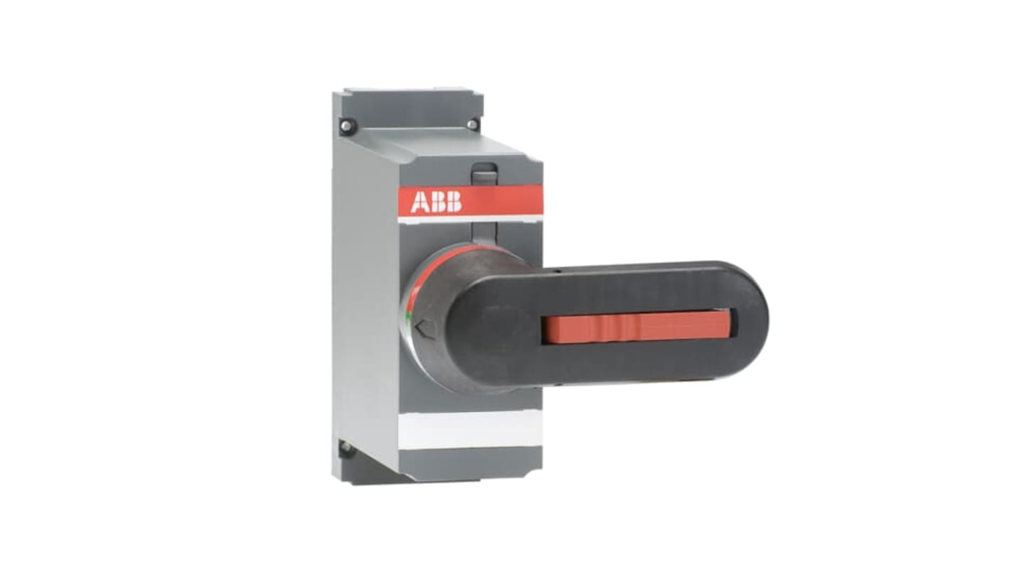 Interruptor seccionador con fusible ABB, 400A, 4 OS 1SCA