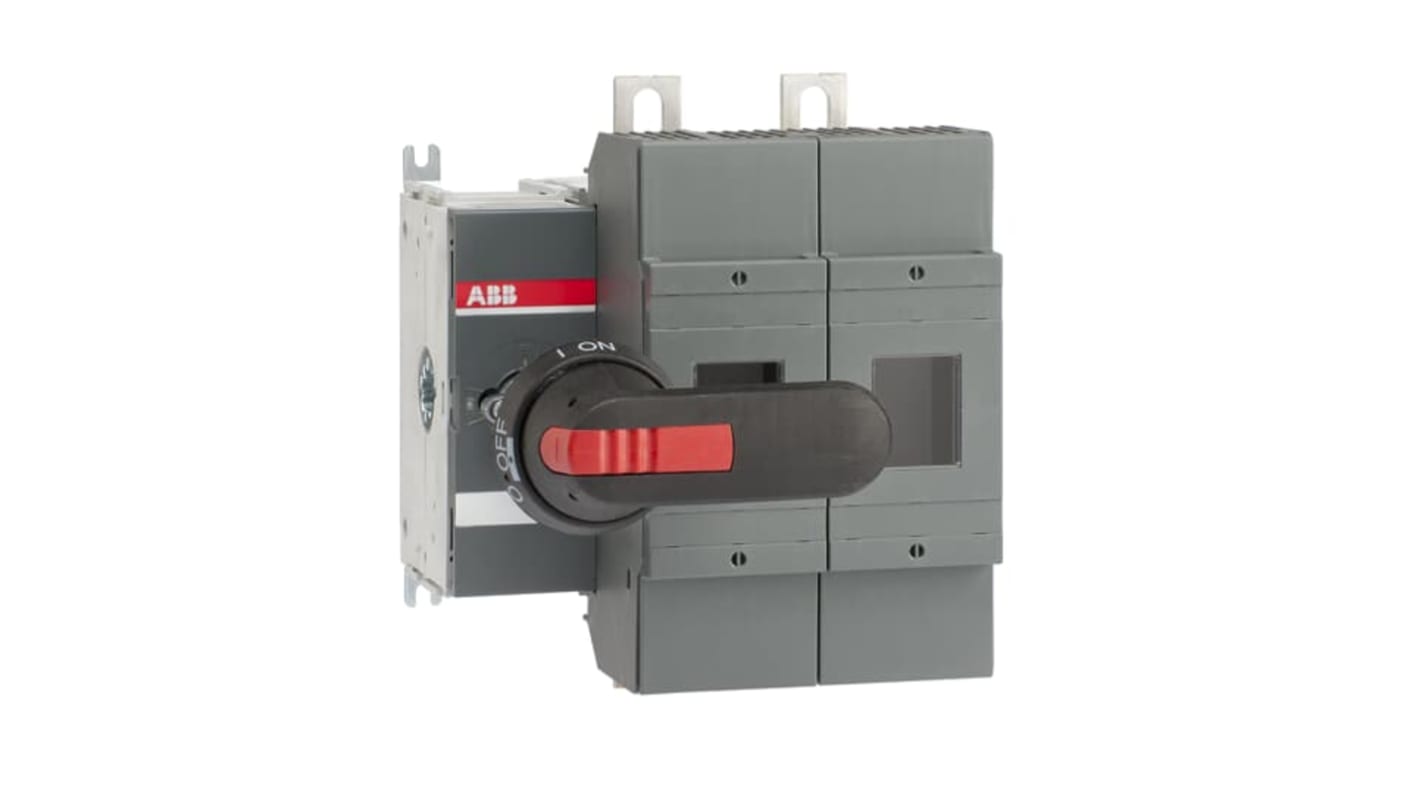 Interruptor seccionador con fusible ABB Bastidor cerrado, 315A, 2, Fusible B1-B4 315A OS 1SCA02