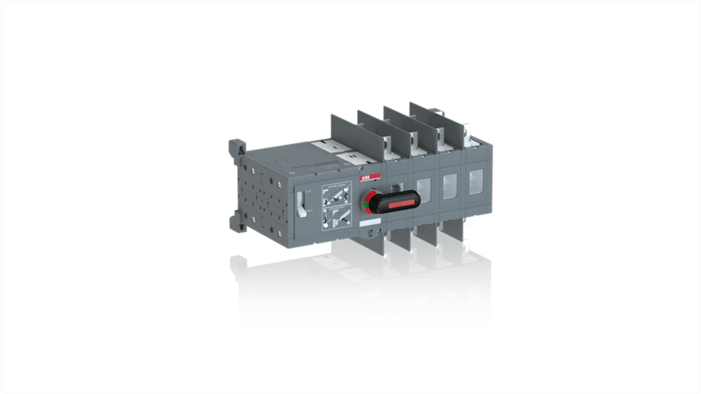 Interruptor seccionador ABB Bastidor cerrado, 160A, 4 160A Interruptores de transferencia motorizados 1SCA02