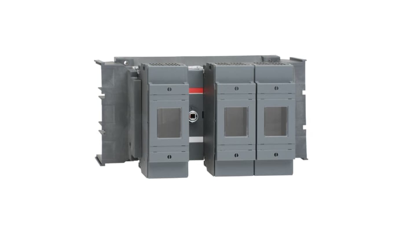 Interruptor seccionador con fusible ABB Bastidor cerrado, 200A, 3, Fusible B1-B2 200A OS 1SCA02