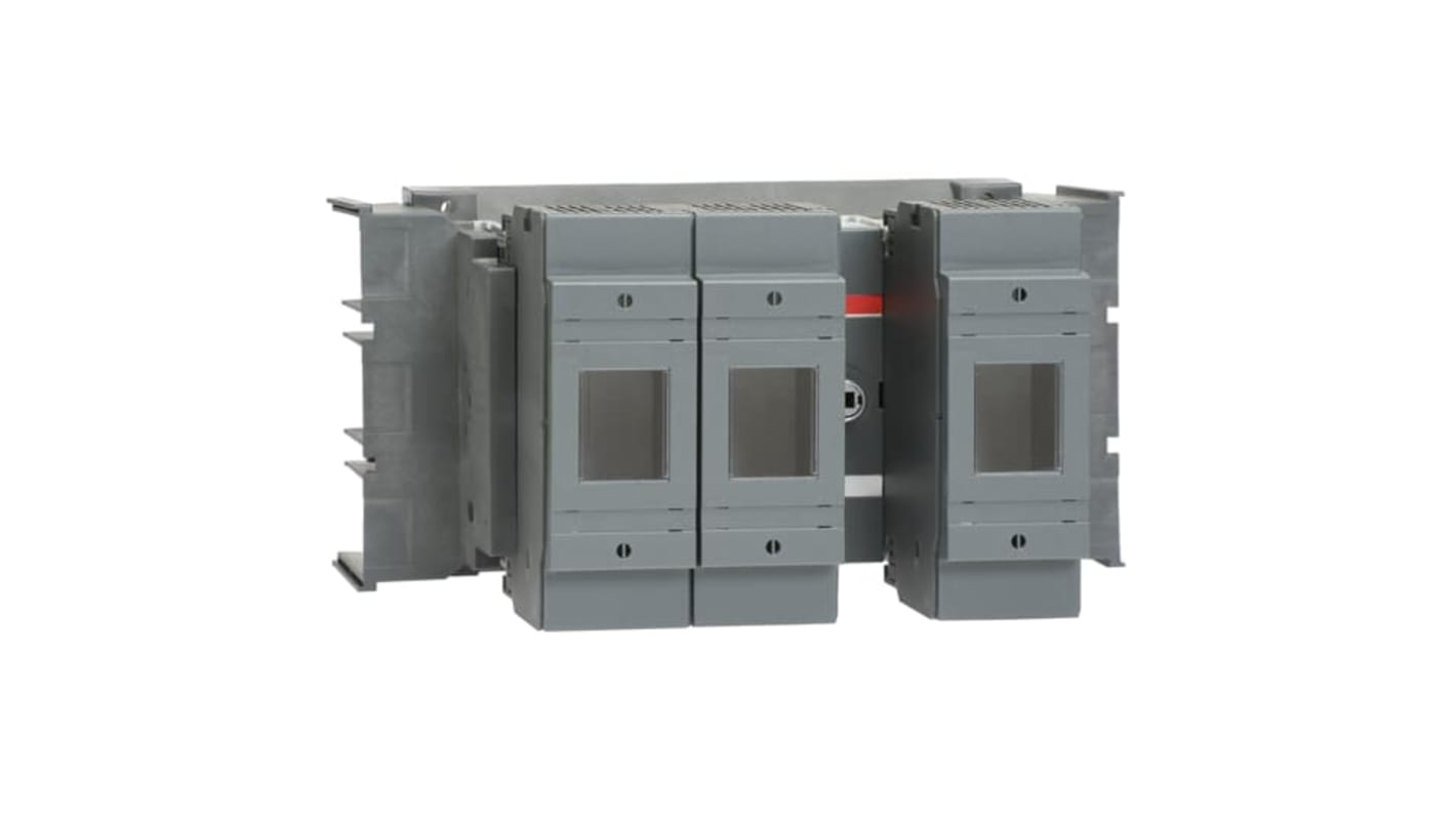 Interruptor seccionador con fusible ABB Bastidor cerrado, 250A, 3, Fusible B1-B3 250A OS 1SCA02