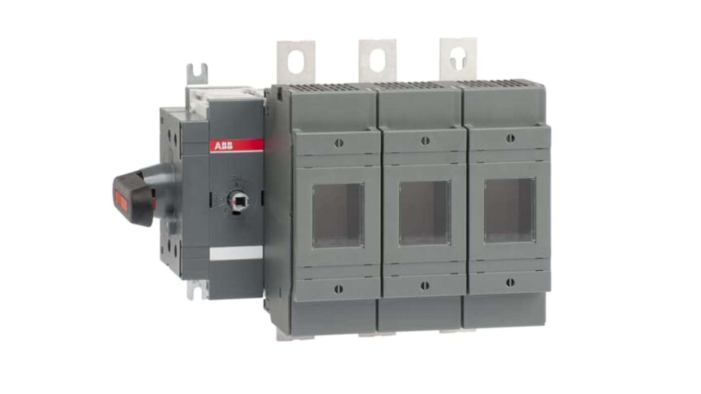 ABB Fuse Switch Disconnector, 3 Pole, 250A Max Current, 250A Fuse Current