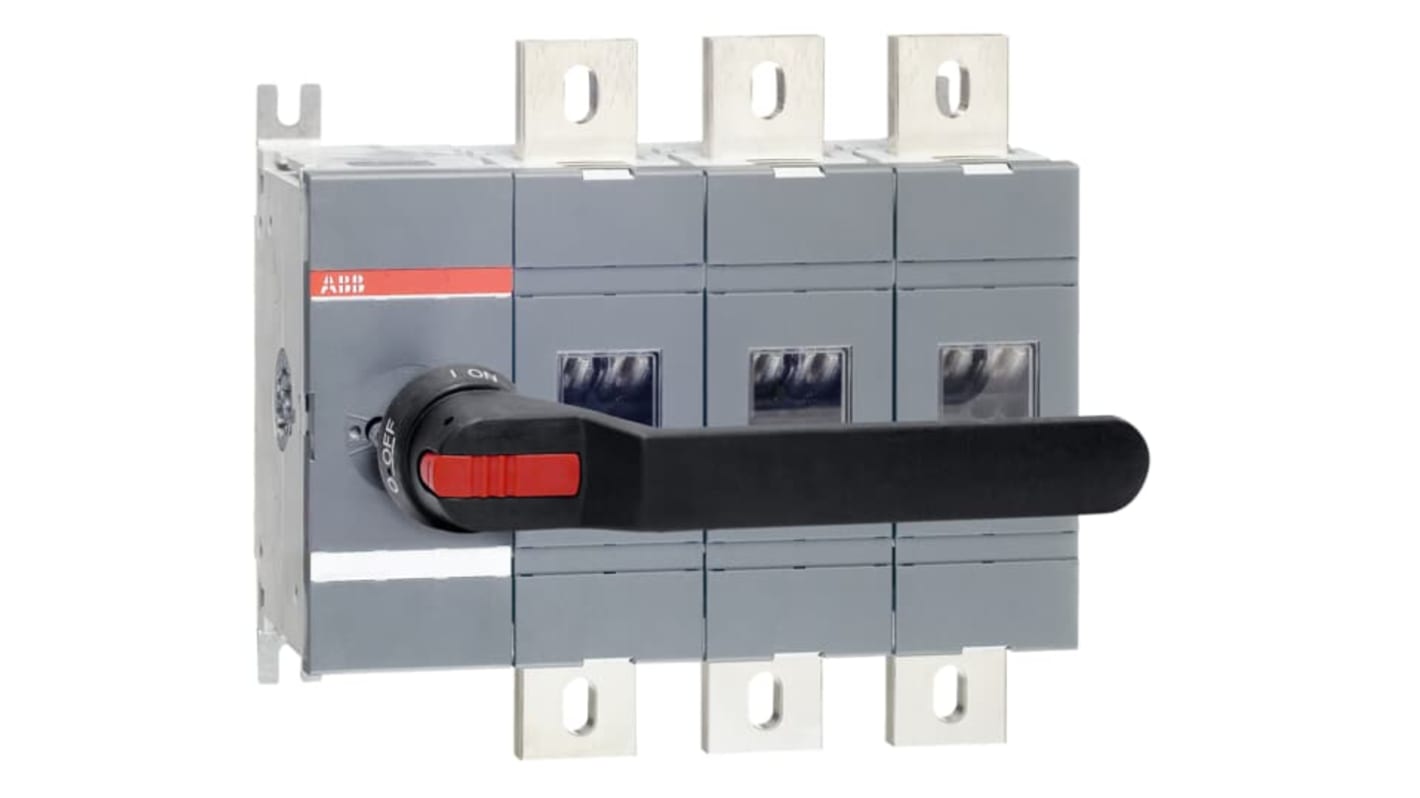 ABB Switch Disconnector, 3 Pole, 1250A Max Current, 1250A Fuse Current