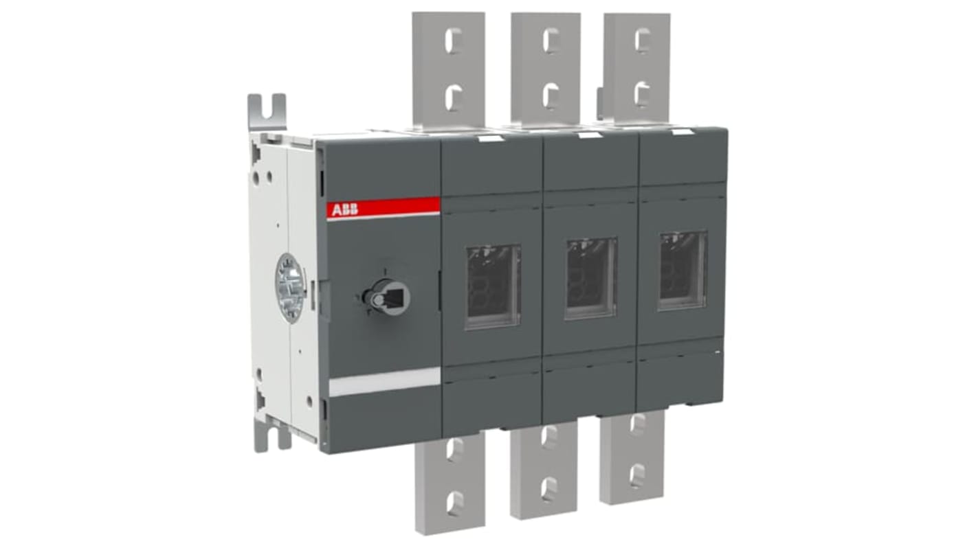 ABB Switch Disconnector, 3 Pole, 1600A Max Current, 1.6kA Fuse Current