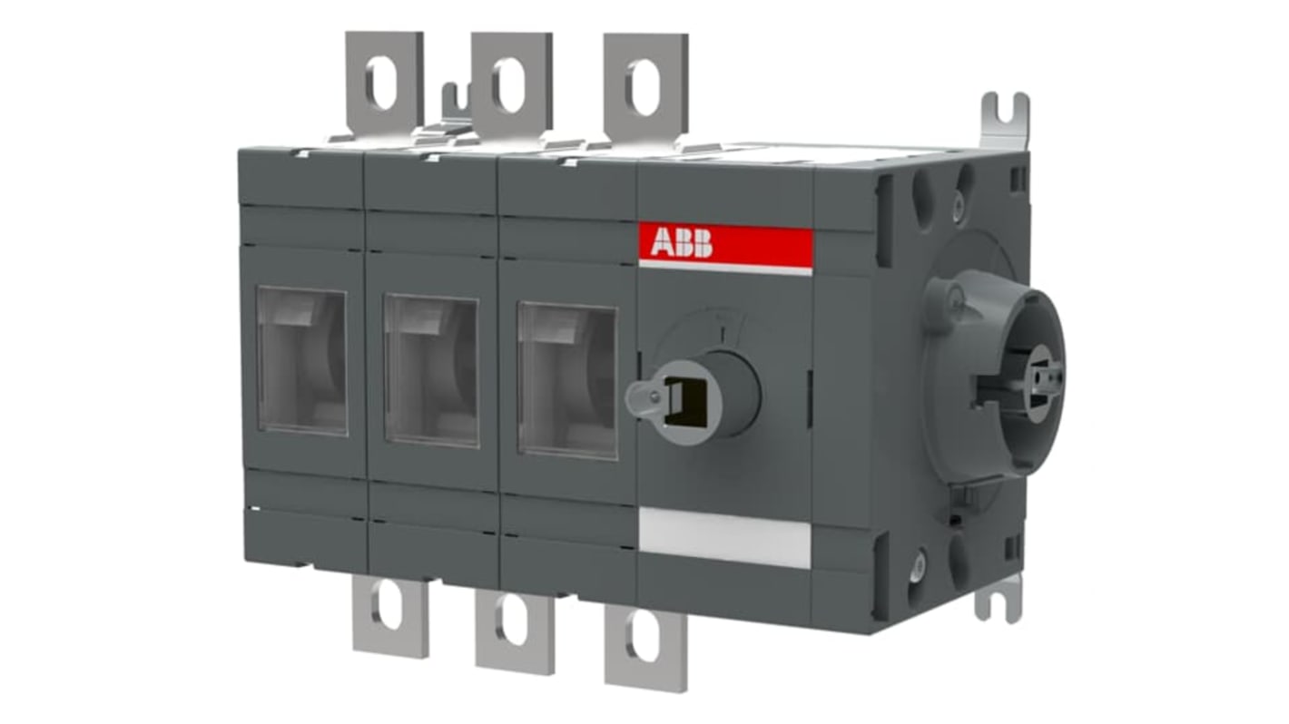 Interruptor seccionador ABB Bastidor cerrado, 315A, 3 315A Interruptores-separadores ac - Manual 1SCA02