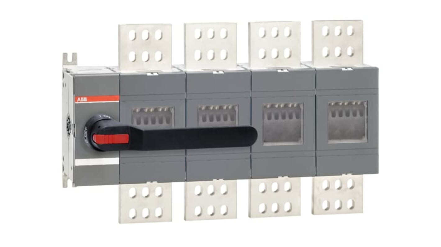 ABB Switch Disconnector, 4 Pole, 2500A Max Current, 2.5kA Fuse Current