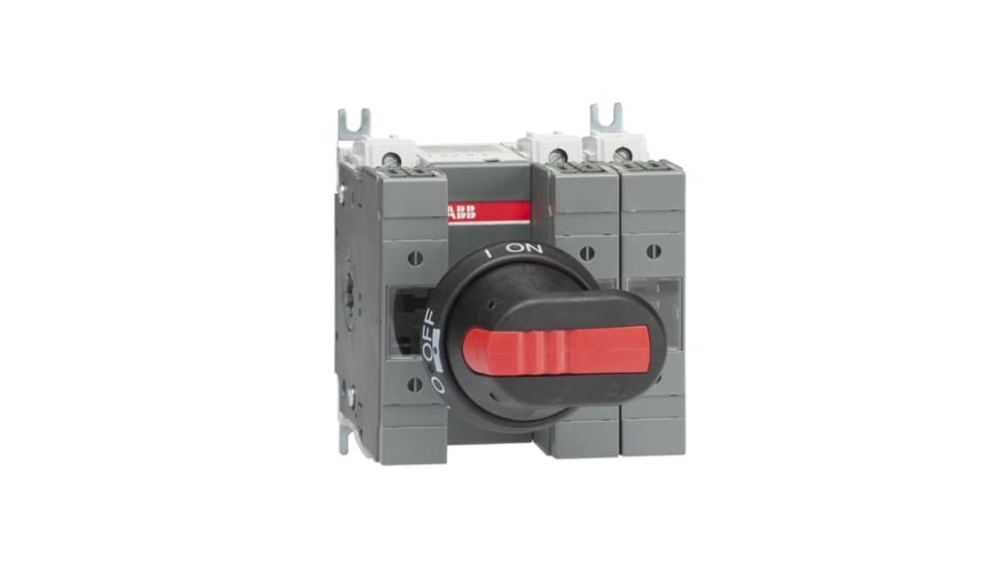 Interruptor seccionador con fusible ABB Bastidor cerrado, 32A, 3, Fusible NH000 32A OS 1SCA11