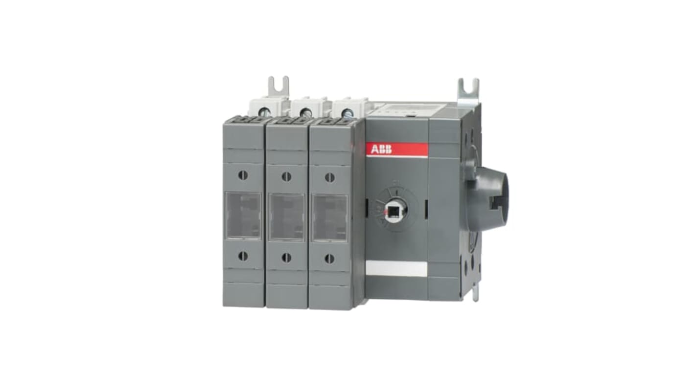 ABB Fuse Switch Disconnector, 3 Pole, 63A Max Current, 63A Fuse Current