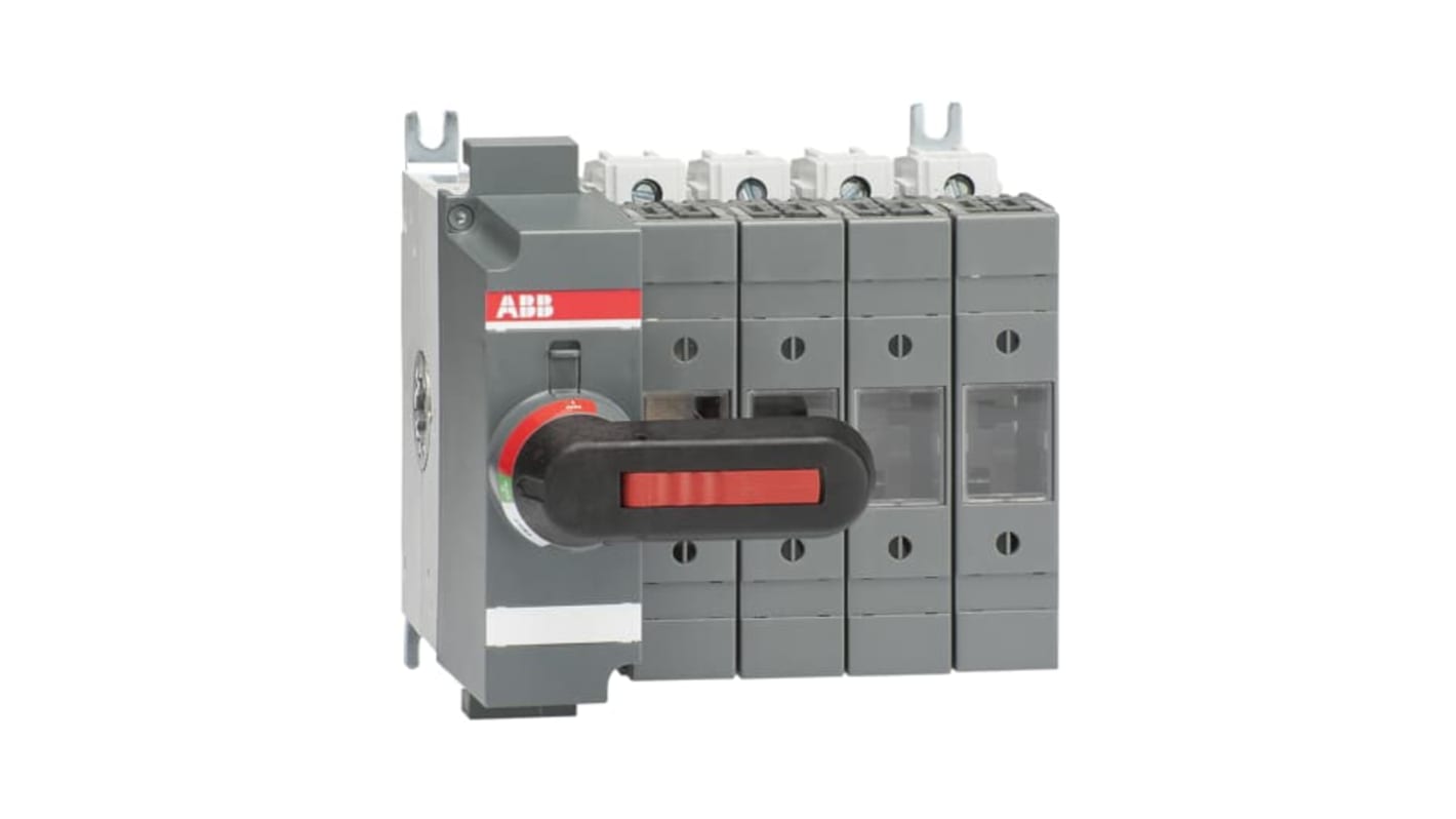 ABB Fuse Switch Disconnector, 4 Pole, 32A Max Current, 32A Fuse Current