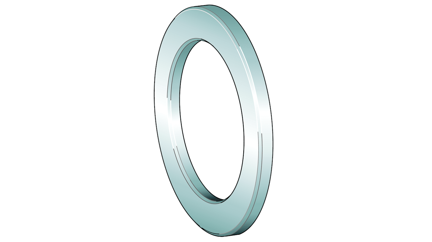 Cuscinetto a rullo INA, Ø int. 52mm, Ø est. 70mm, guida larga 4mm