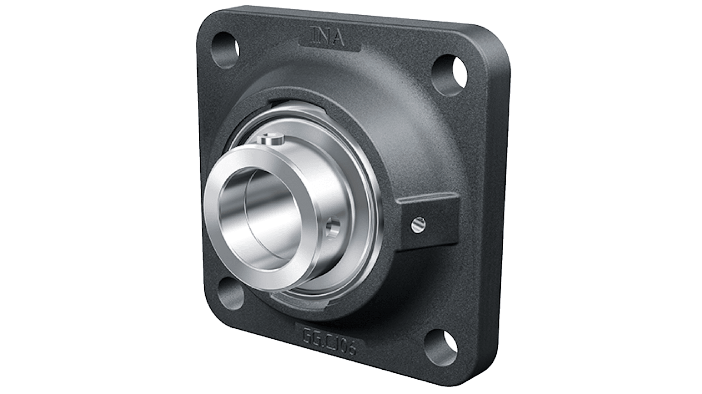 4 Hole Flange Bearing Unit, RCJY35-XL-N, 35mm ID