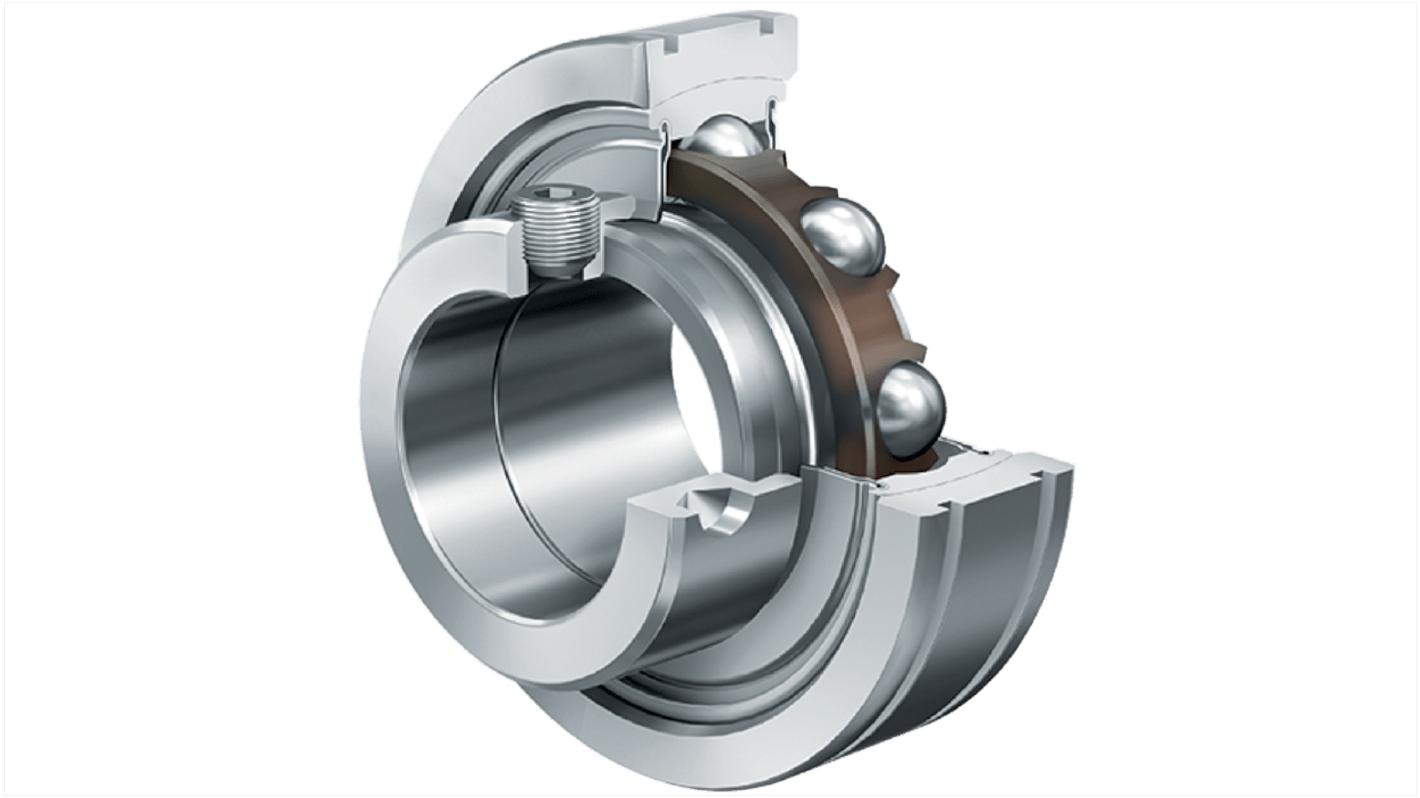 Rodamiento de inserción INA, Ø int. 30mm, Ø ext. 72mm