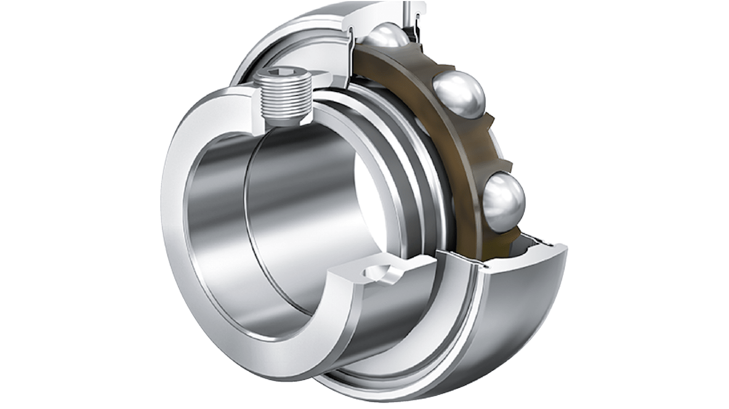 Rodamiento de inserción INA, Ø int. 25mm, Ø ext. 52mm