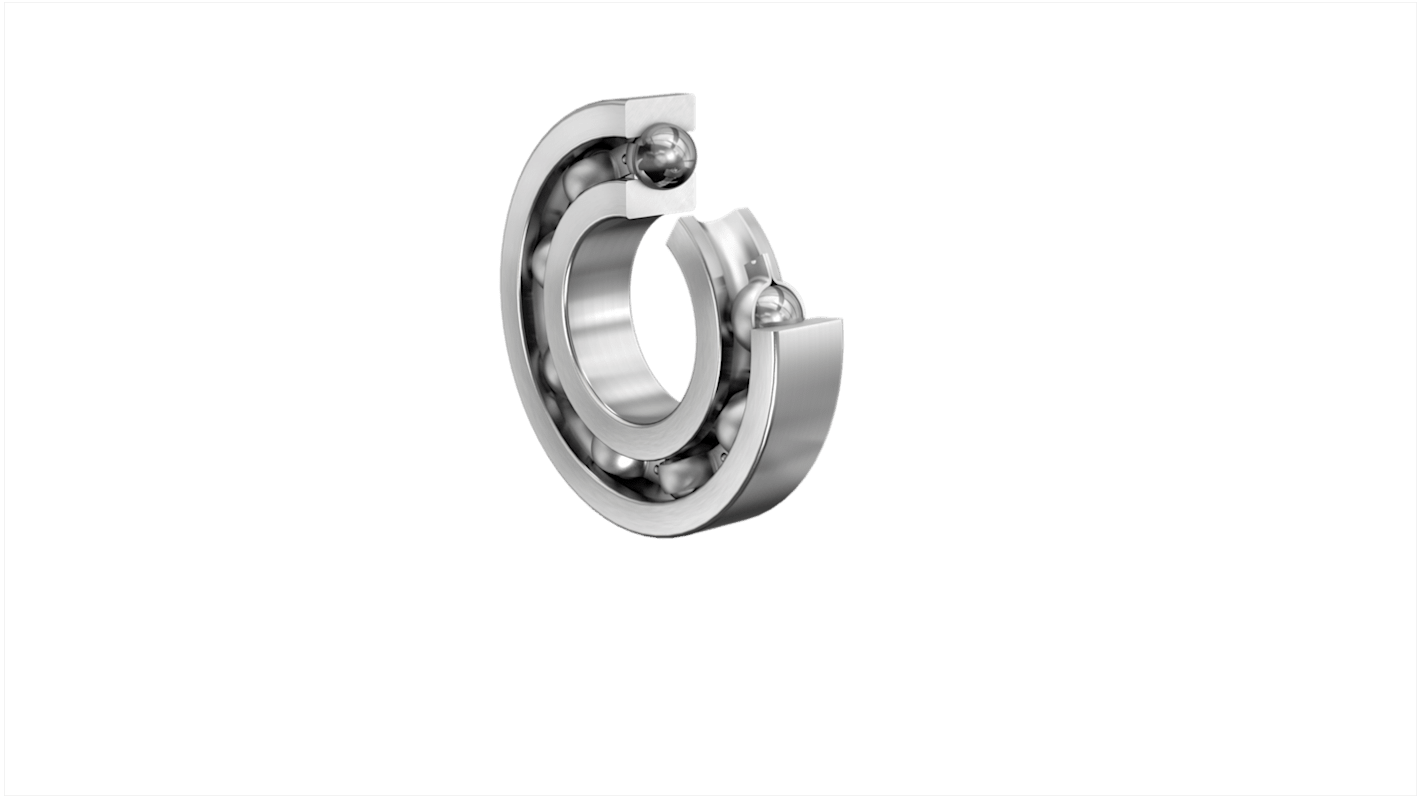 FAG 61820-Y Single Row Deep Groove Ball Bearing- Open Type 100mm I.D, 125mm O.D