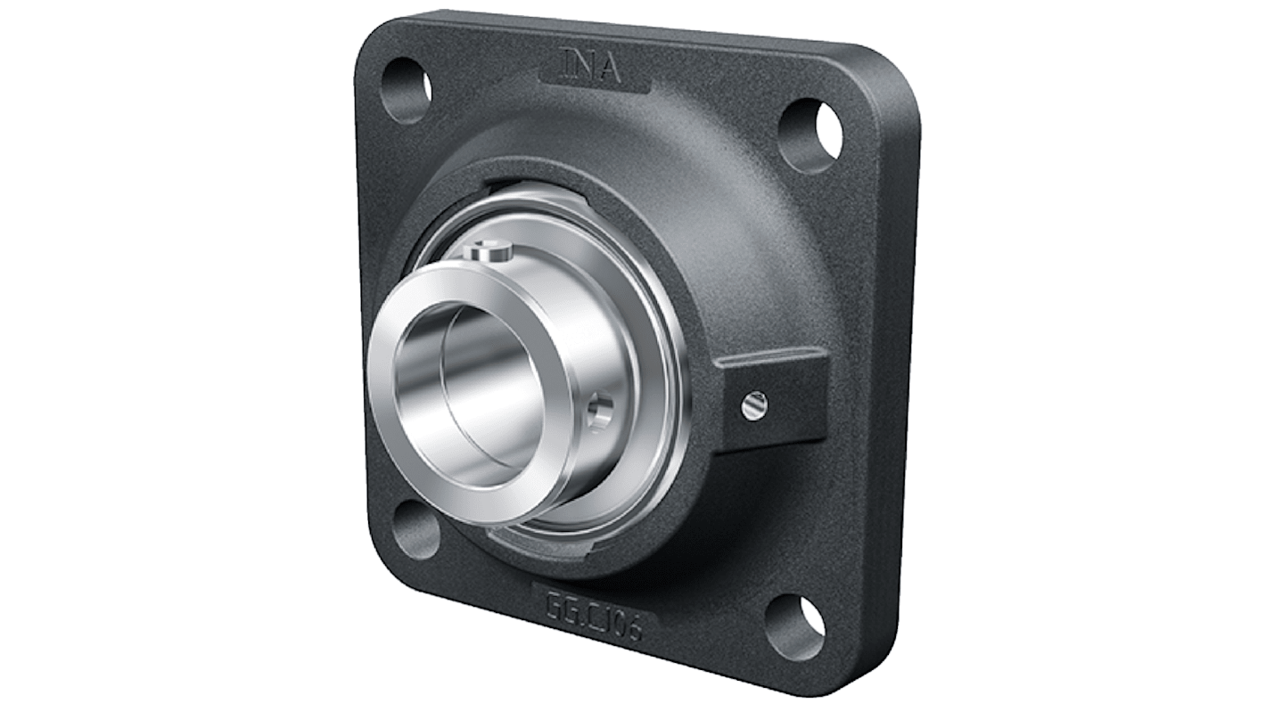 4 Hole Flange Bearing Unit, RCJ50XLN, 50mm ID RS