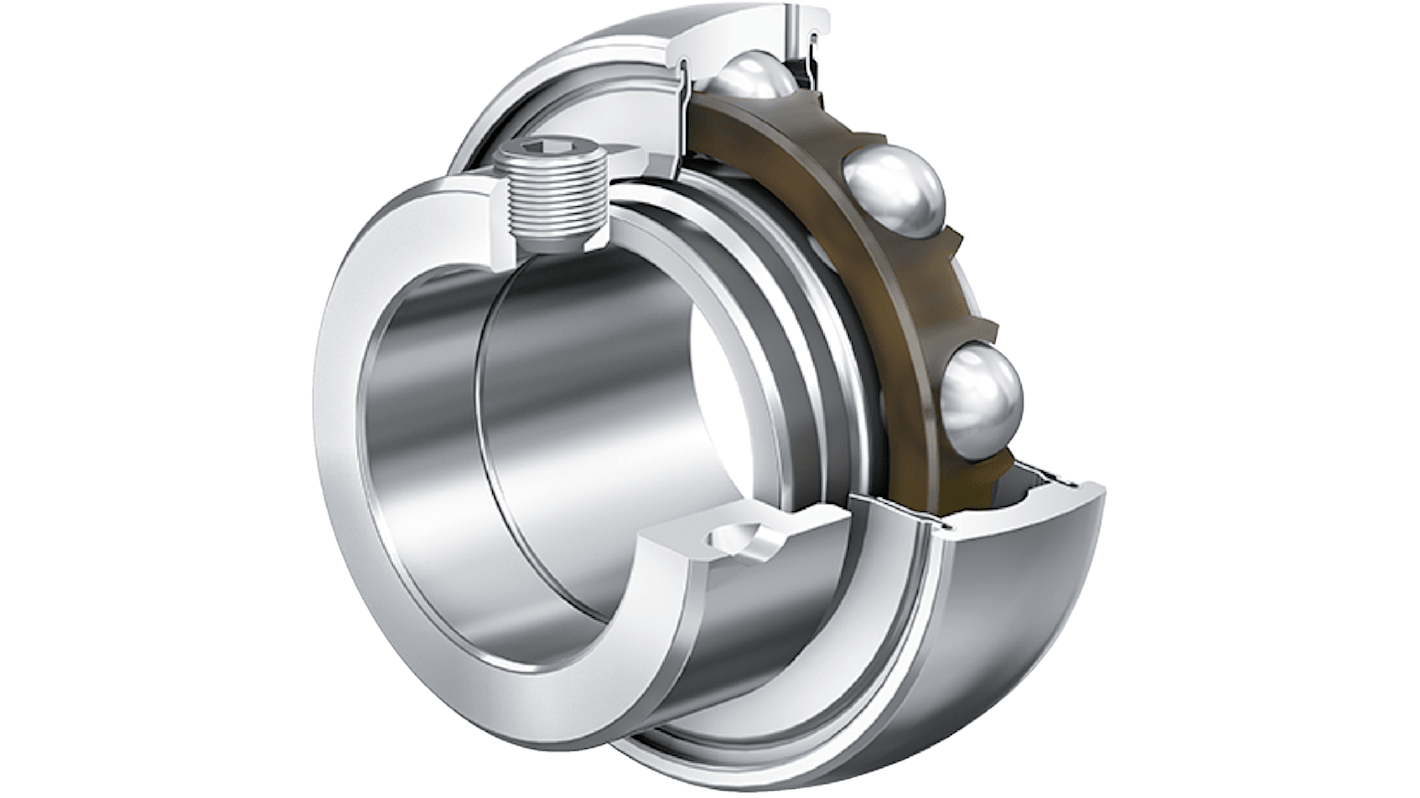 Rodamiento de inserción INA, Ø int. 55mm, Ø ext. 100mm