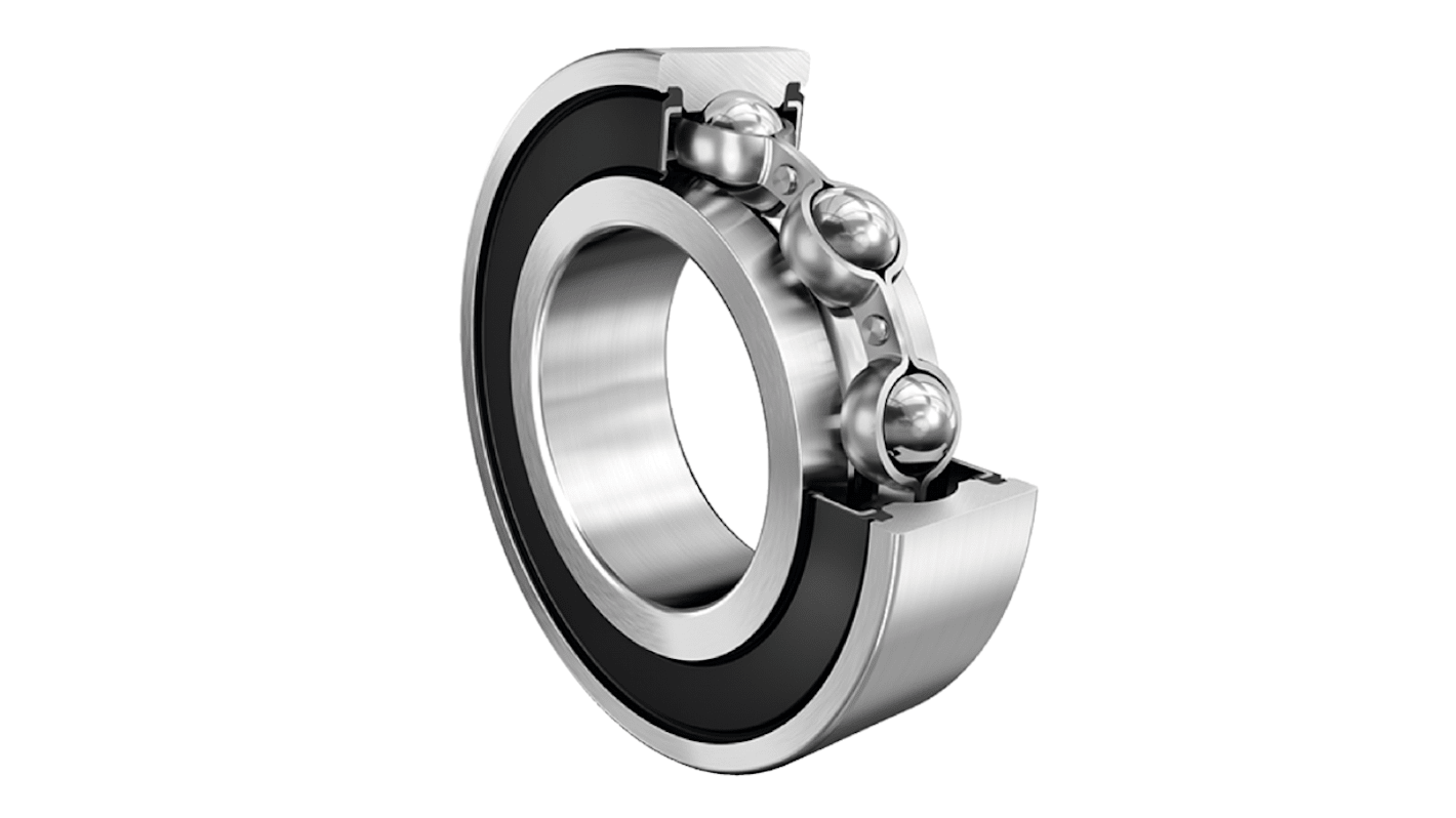 FAG 6014-2RSR Single Row Deep Groove Ball Bearing- Both Sides Sealed ...
