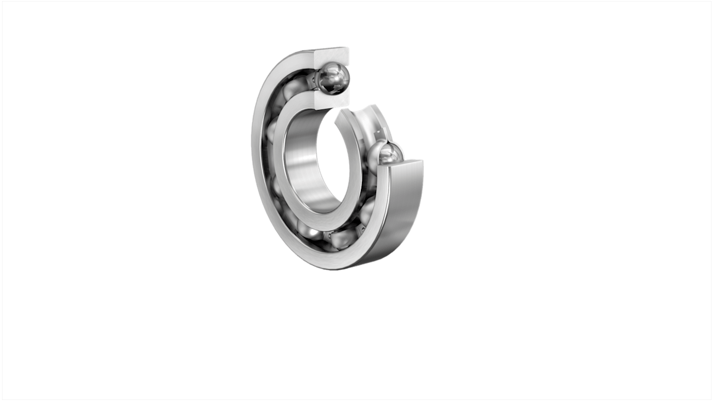 FAG 6017 Single Row Deep Groove Ball Bearing- Open Type 85mm I.D, 130mm ...