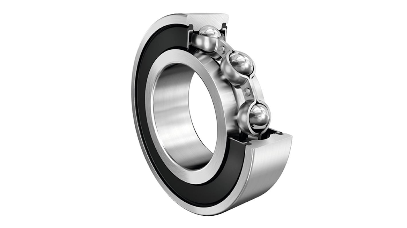 FAG 6216-2RSR-C3 Single Row Deep Groove Ball Bearing- Both Sides Sealed 80mm I.D, 140mm O.D