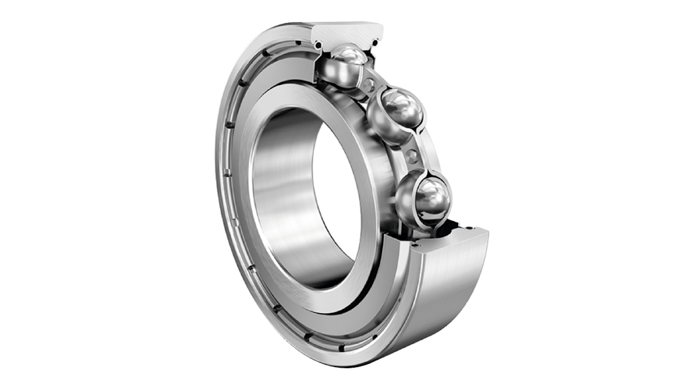 FAG 6217-2Z-C3 Single Row Deep Groove Ball Bearing- Both Sides Shielded 85mm I.D, 150mm O.D