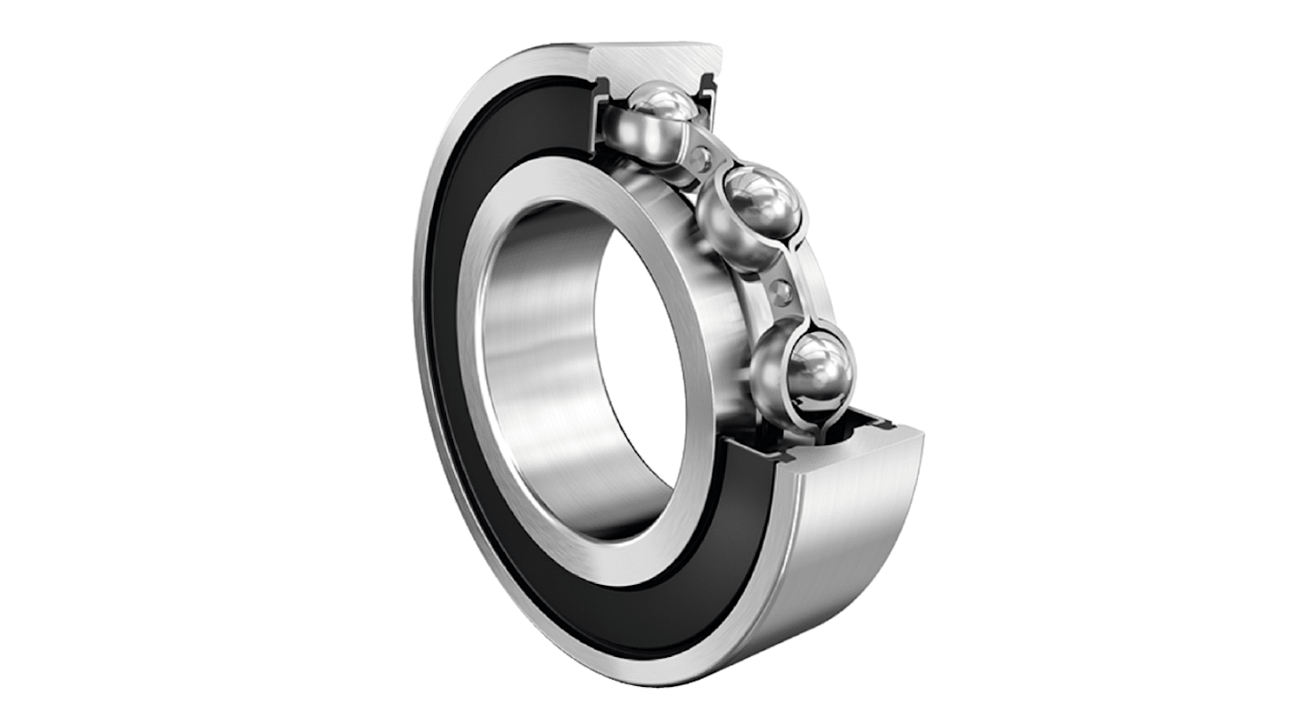 FAG 6314-2RSR Single Row Deep Groove Ball Bearing- Both Sides Sealed 70mm I.D, 150mm O.D