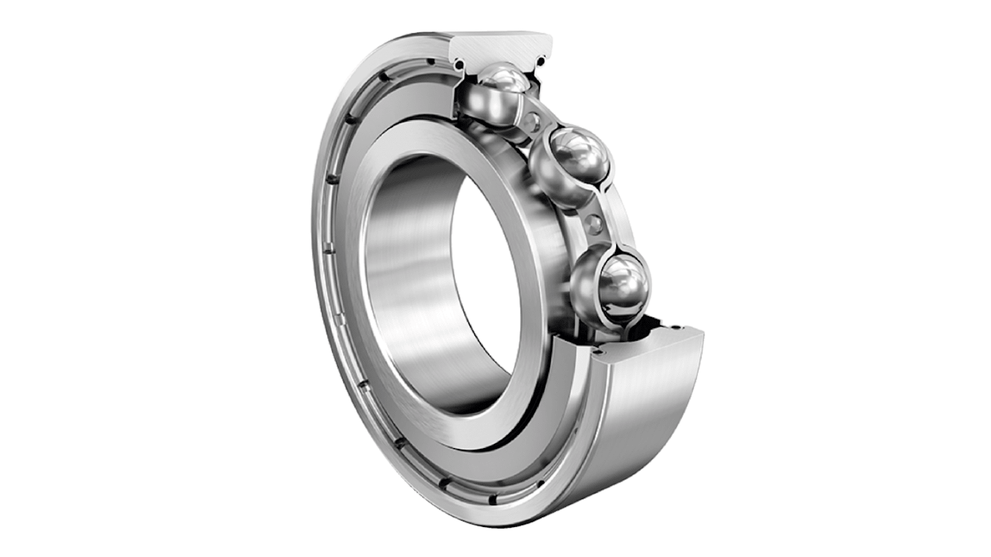 FAG 6317-2Z-C3 Single Row Deep Groove Ball Bearing- Both Sides Shielded 85mm I.D, 180mm O.D