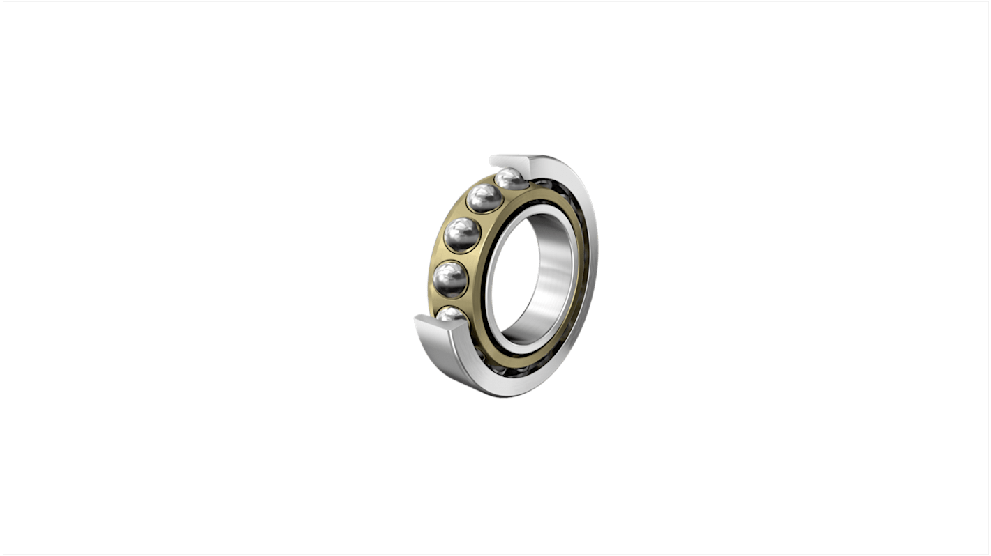 FAG 7312-B-XL-MP-UA Single Row Angular Contact Ball Bearing- Open Type 60mm I.D, 130mm O.D