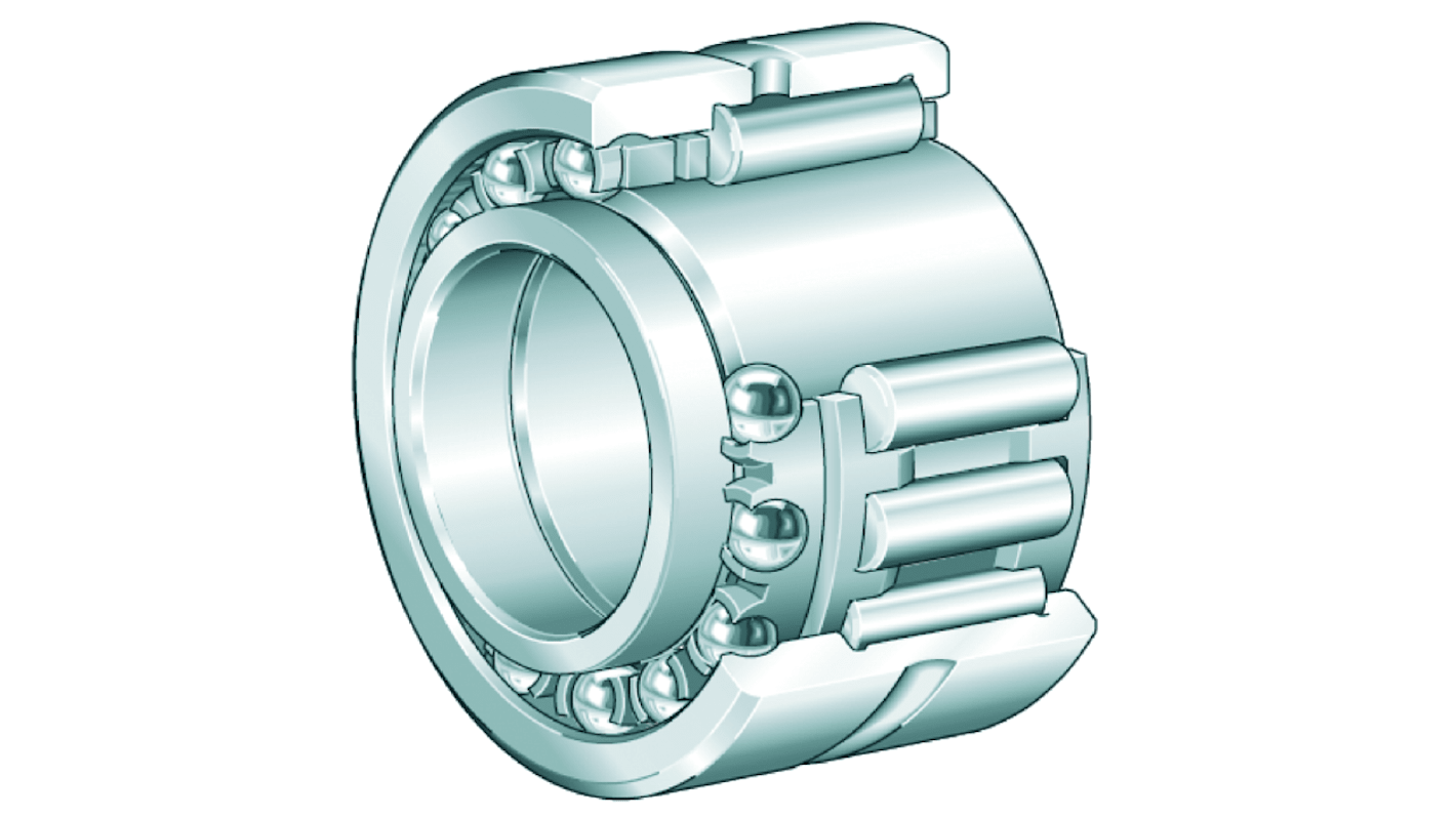 Rodamiento de rodillos INA, Ø int. 12mm, Ø ext. 24mm, ancho 16mm