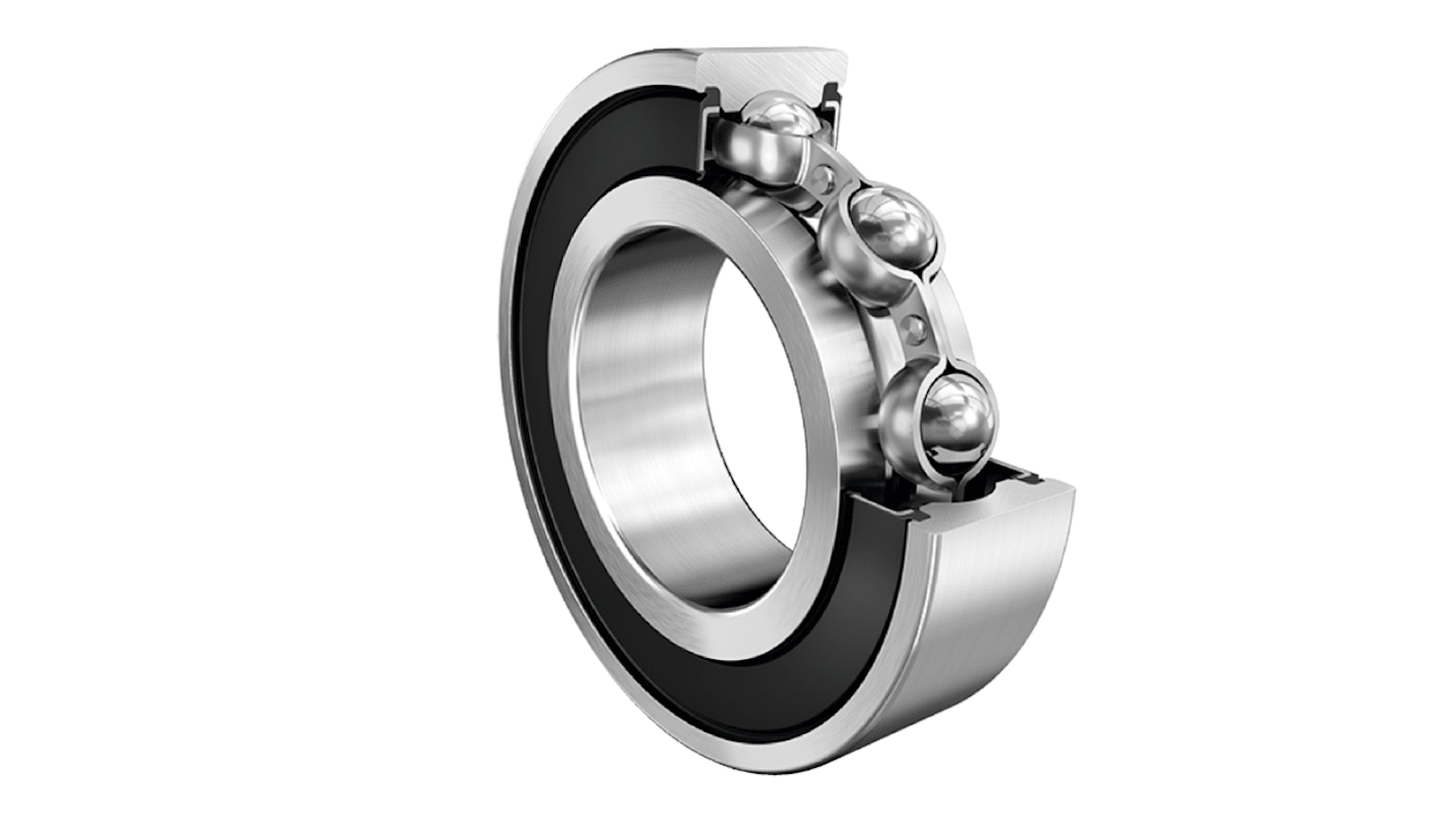 FAG 61904-2RSR-HLC Single Row Deep Groove Ball Bearing- Both Sides Sealed 20mm I.D, 37mm O.D