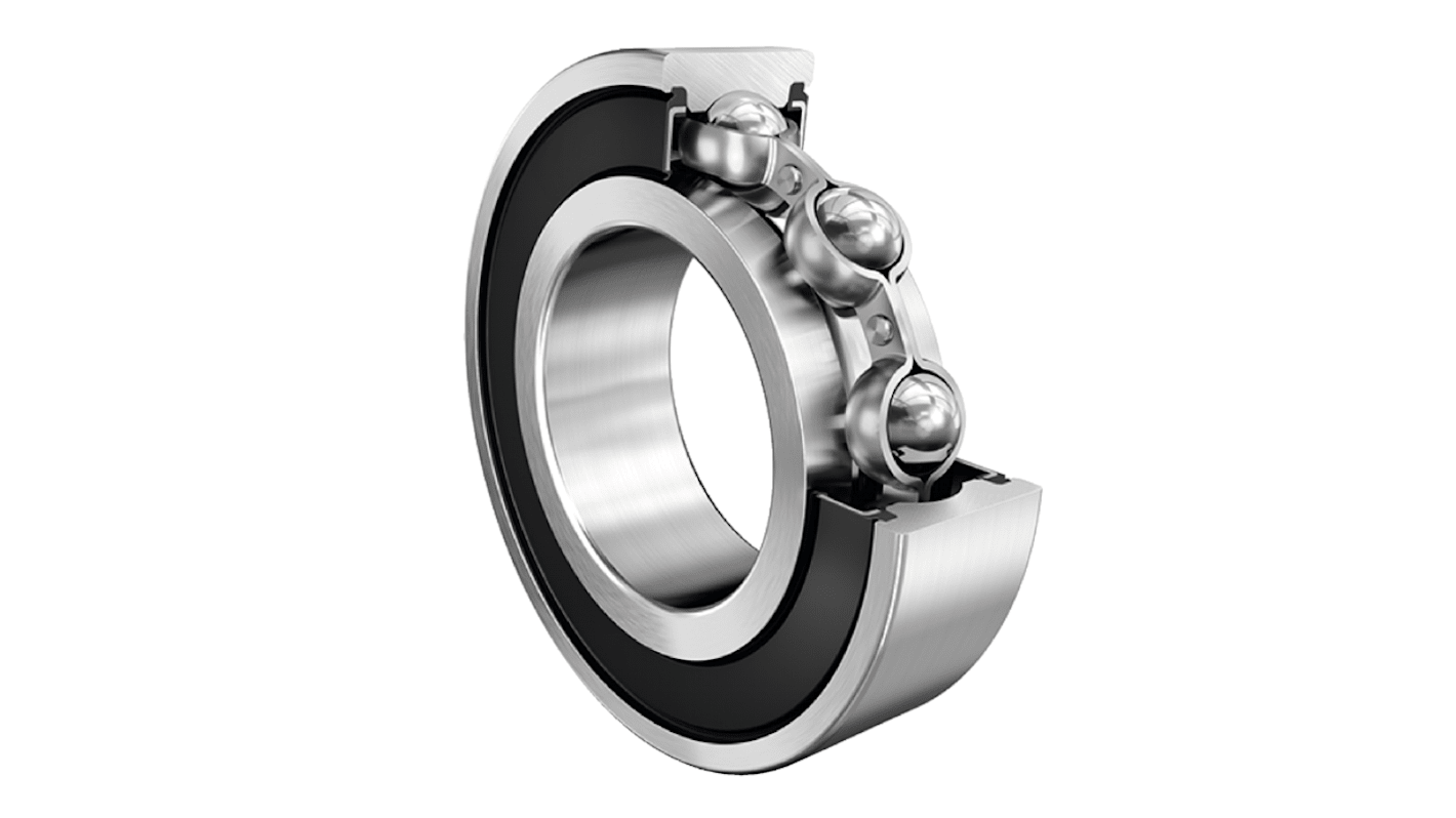 FAG 61806-2RSR-HLC Single Row Deep Groove Ball Bearing- Both Sides Sealed 30mm I.D, 42mm O.D