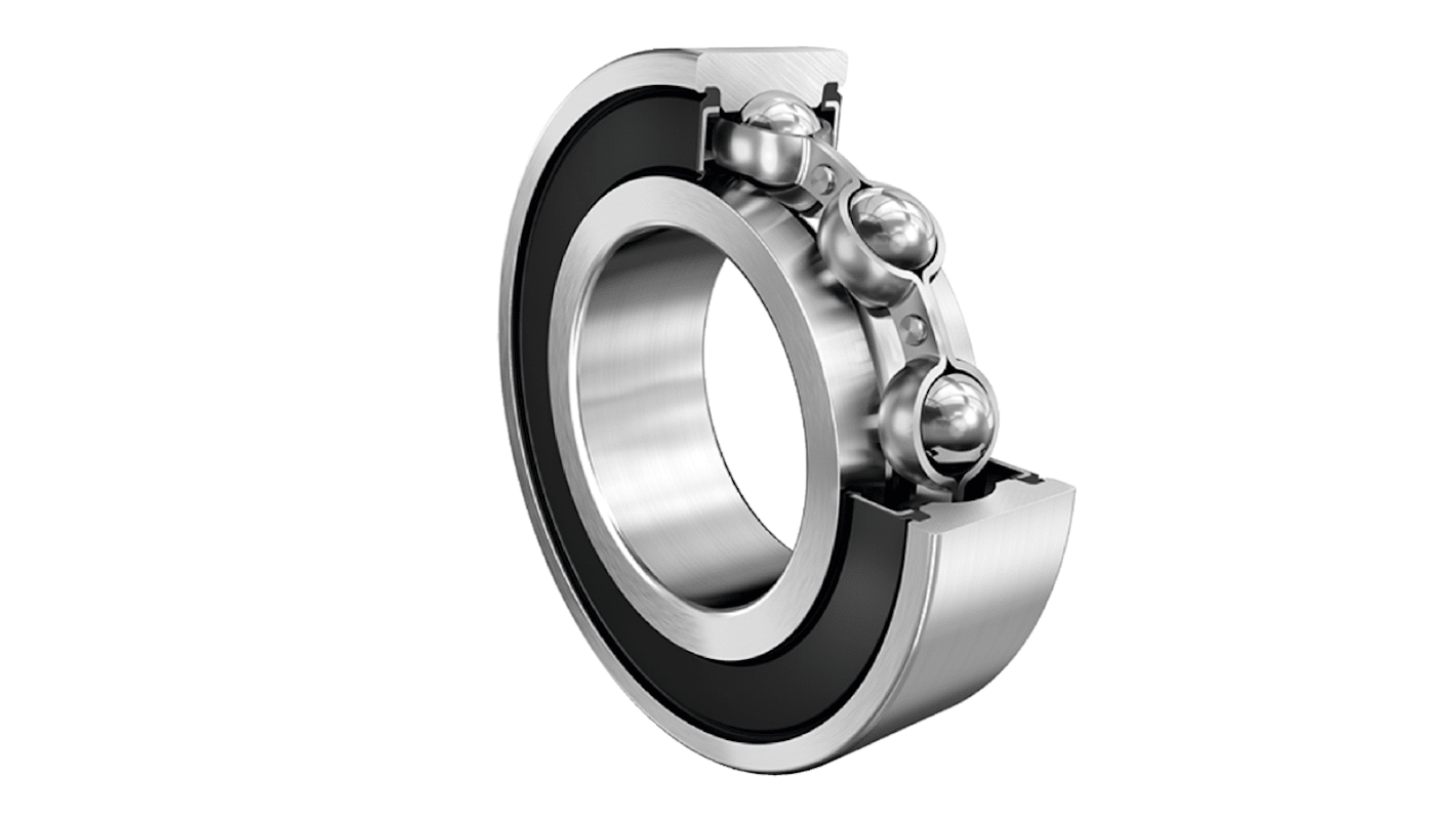 FAG 61807-2RSR-HLC Single Row Deep Groove Ball Bearing- Both Sides Sealed 35mm I.D, 47mm O.D