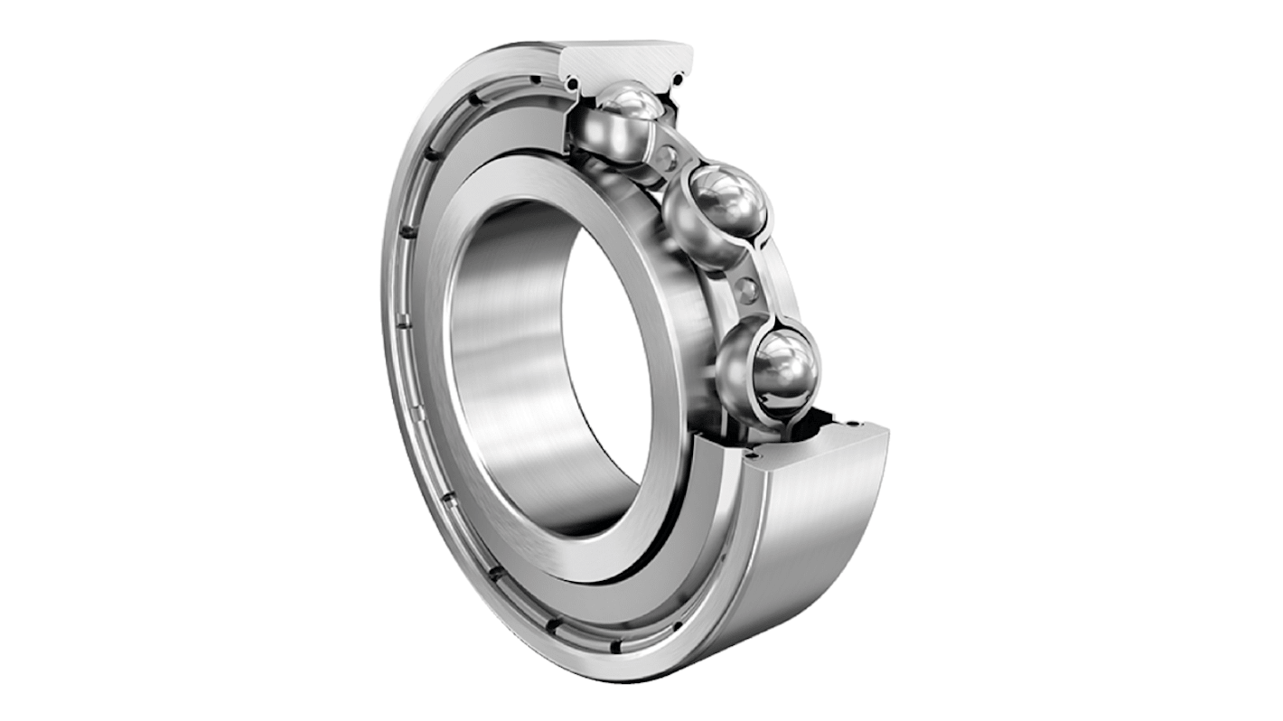 FAG 696-2Z-HLC Single Row Deep Groove Ball Bearing- Both Sides Shielded 6mm I.D, 15mm O.D