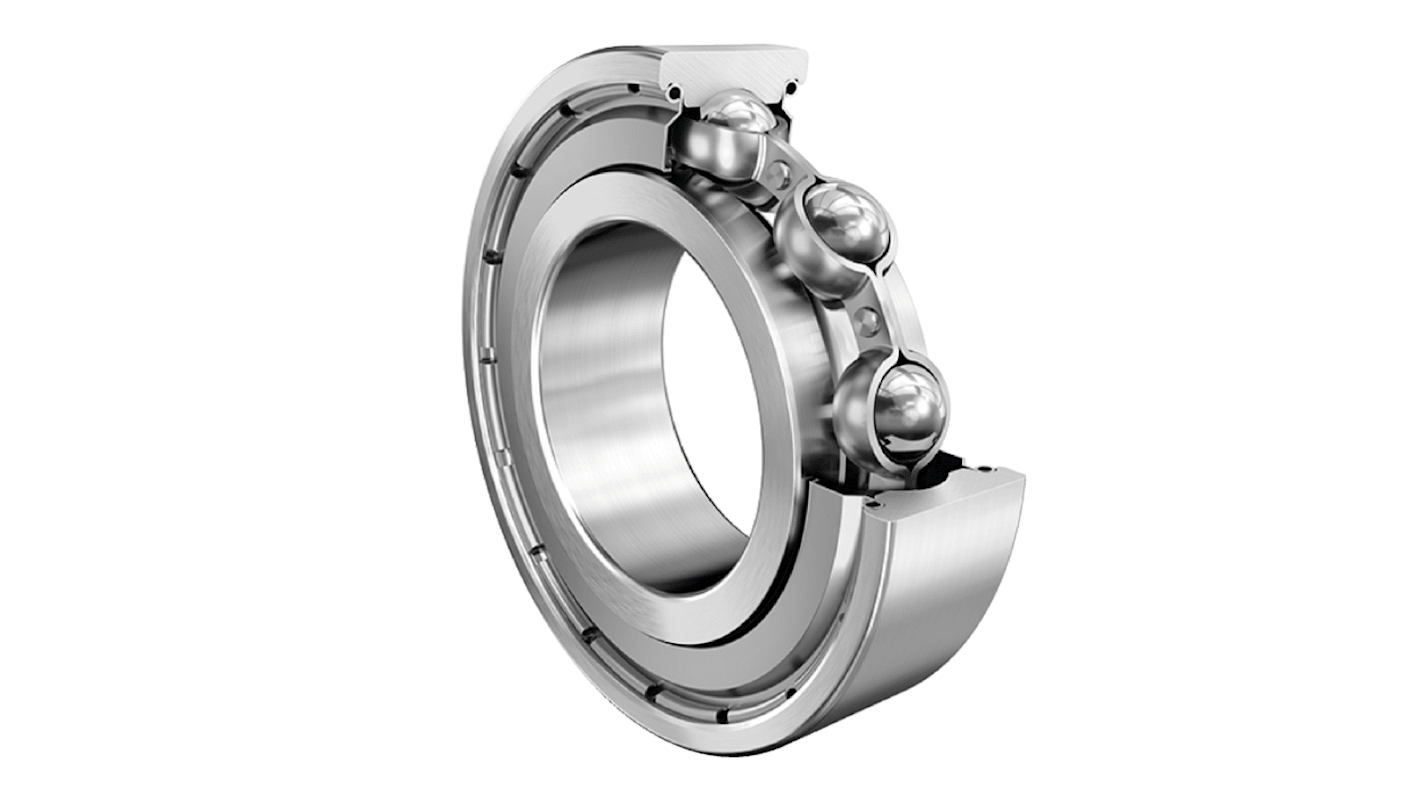 FAG 609-2Z-HLN Single Row Deep Groove Ball Bearing- Both Sides Shielded 9mm I.D, 24mm O.D