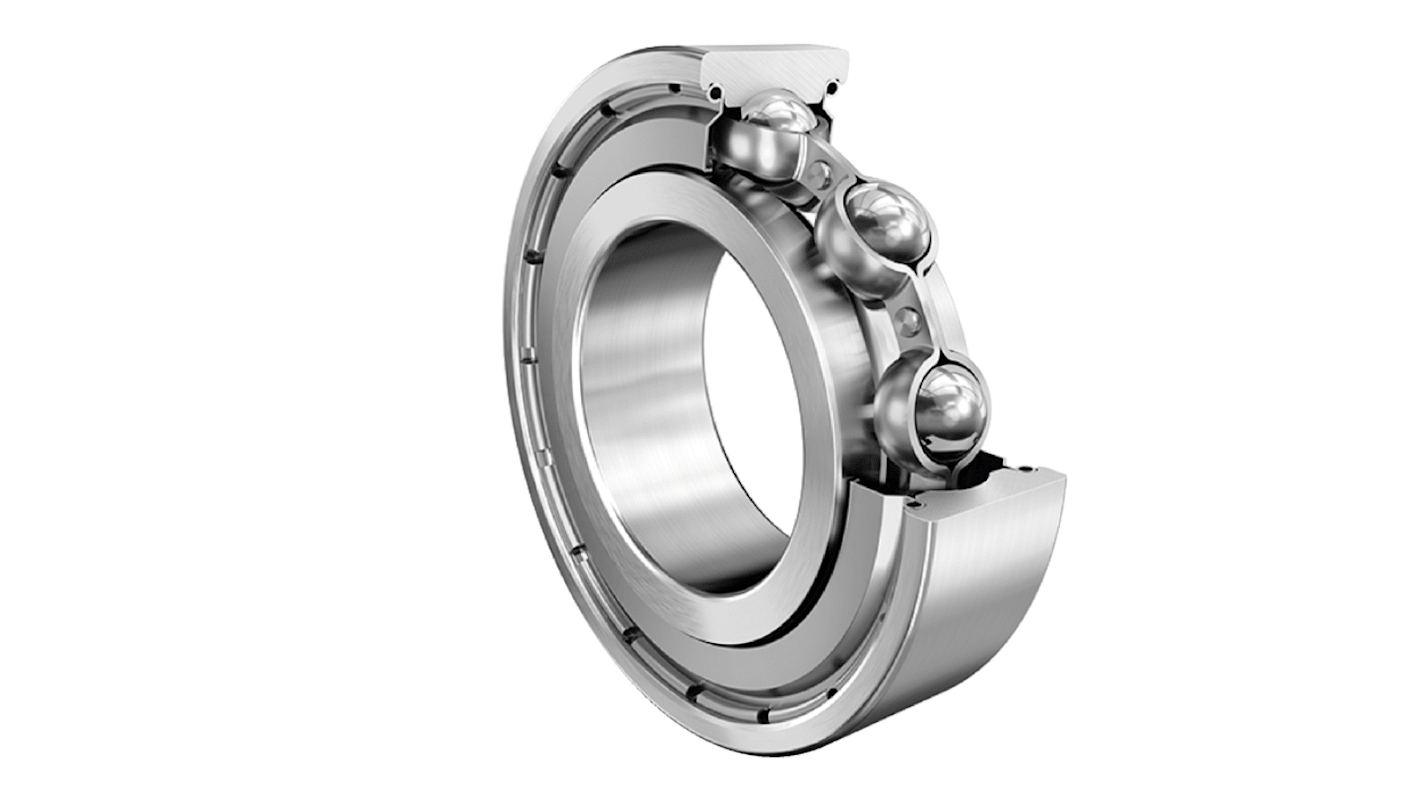 FAG 626-2Z-C3-HLN Single Row Deep Groove Ball Bearing- Both Sides Shielded 6mm I.D, 19mm O.D