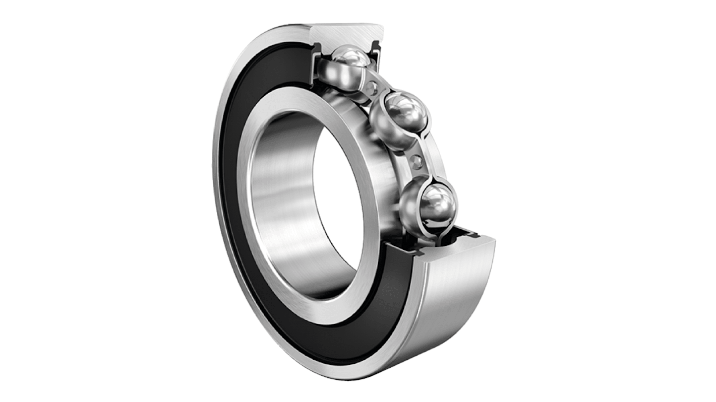 FAG 62210-A-2RSR Single Row Deep Groove Ball Bearing- Both Sides Sealed 50mm I.D, 90mm O.D