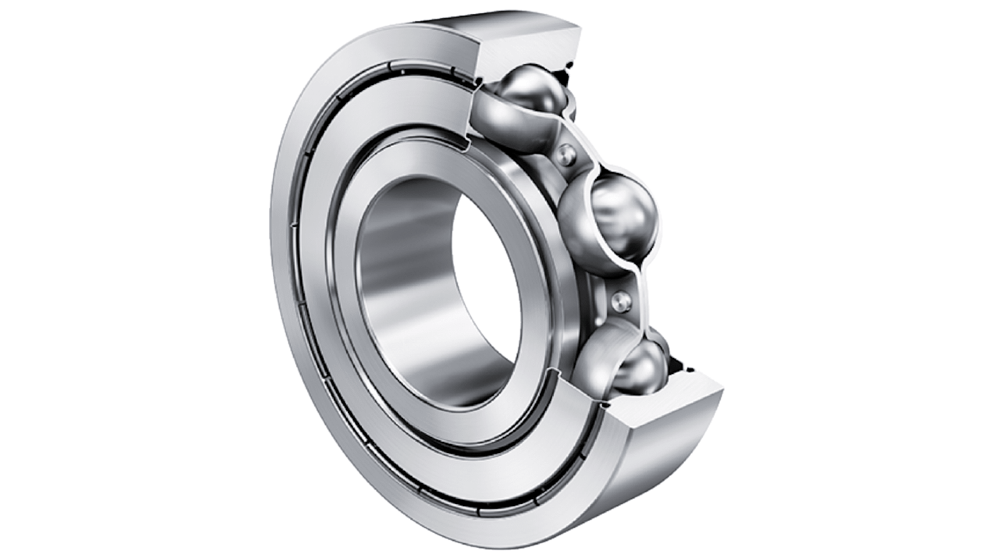 FAG 6309-C-2Z Single Row Deep Groove Ball Bearing- Both Sides Shielded 45mm I.D, 100mm O.D