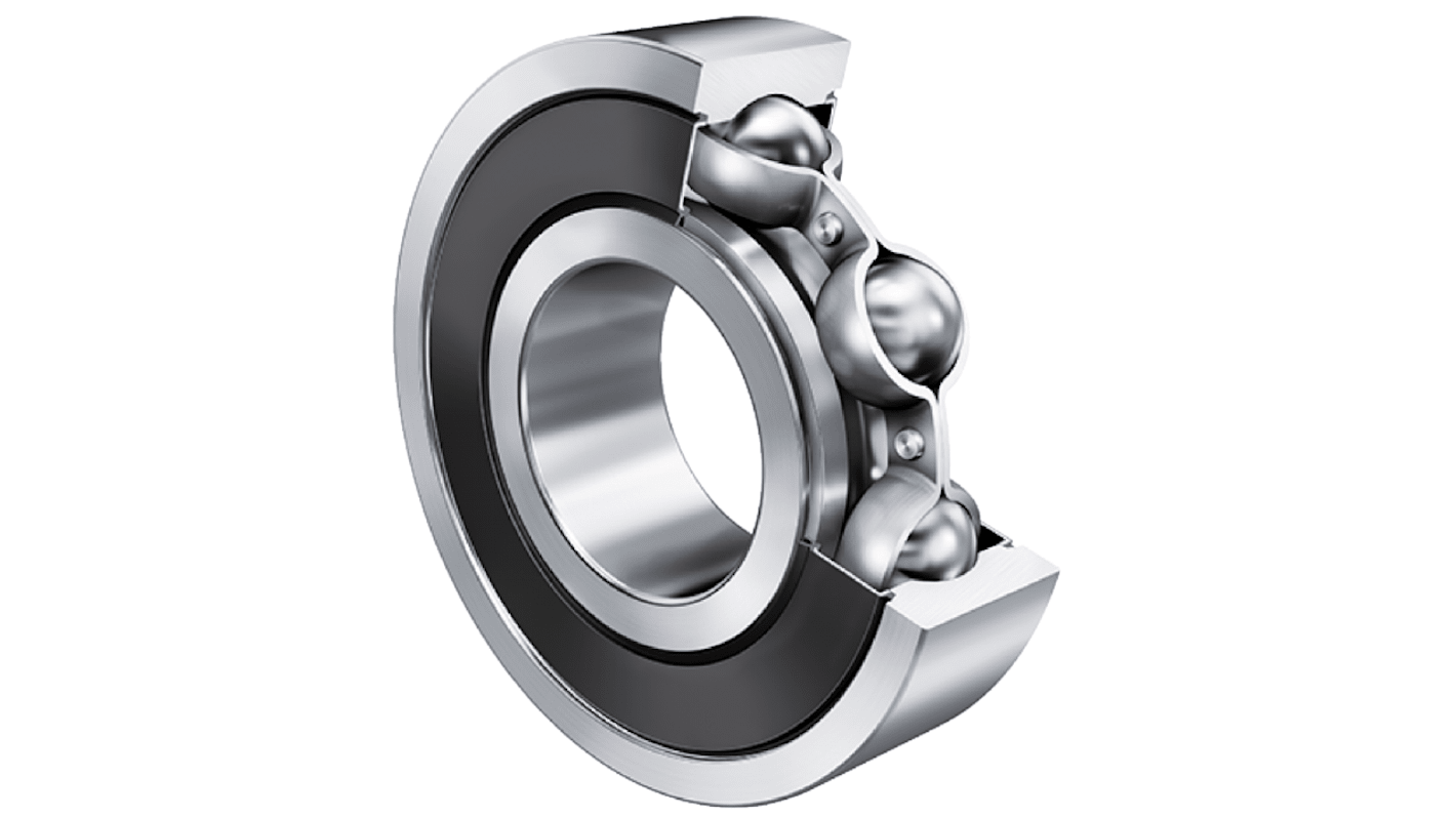 FAG 629-C-2HRS-C3 V Single Row Deep Groove Ball Bearing- Both Sides Sealed 9mm I.D, 26mm O.D